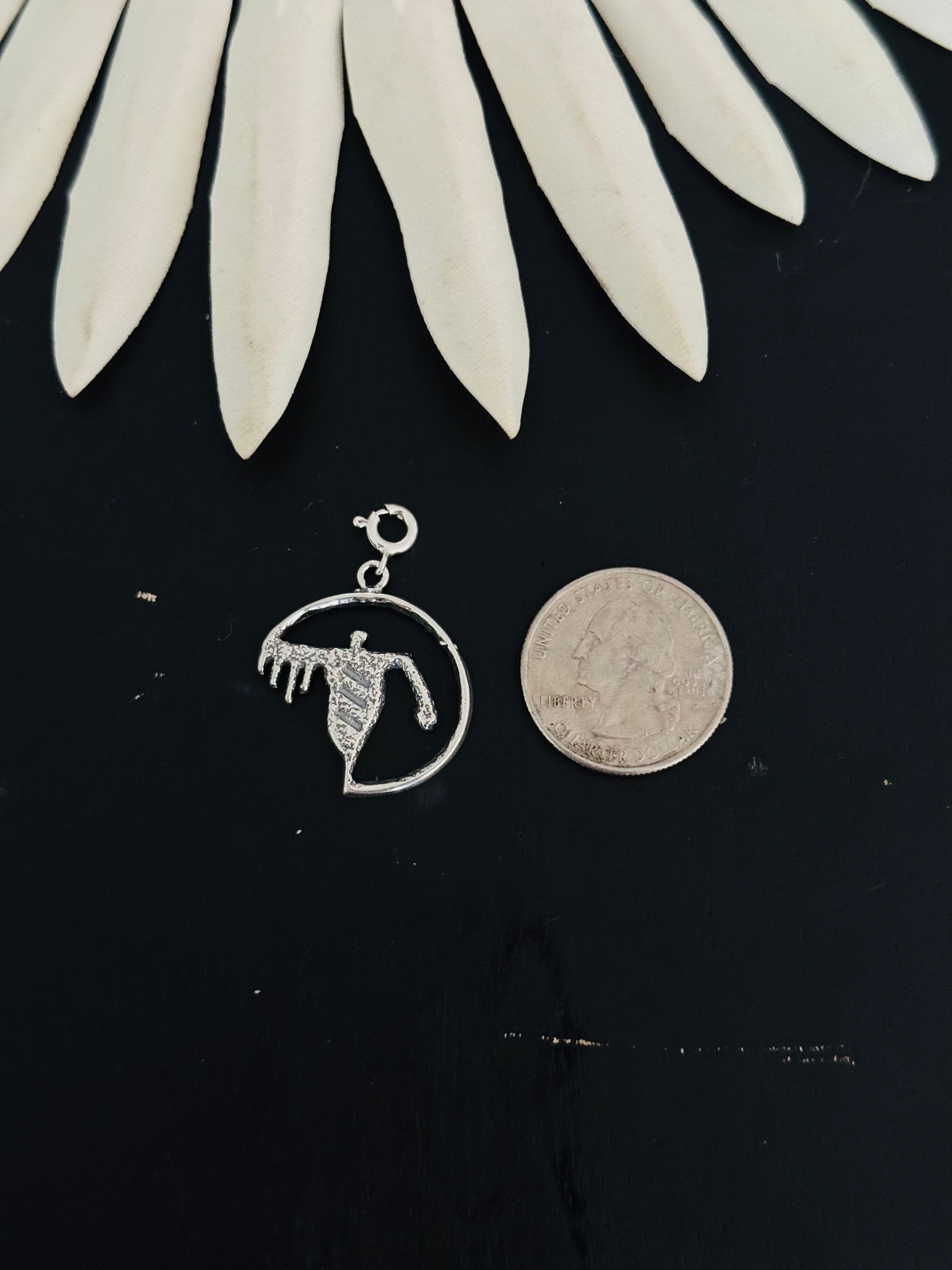 Navajo Made Sterling Silver Cast Charms