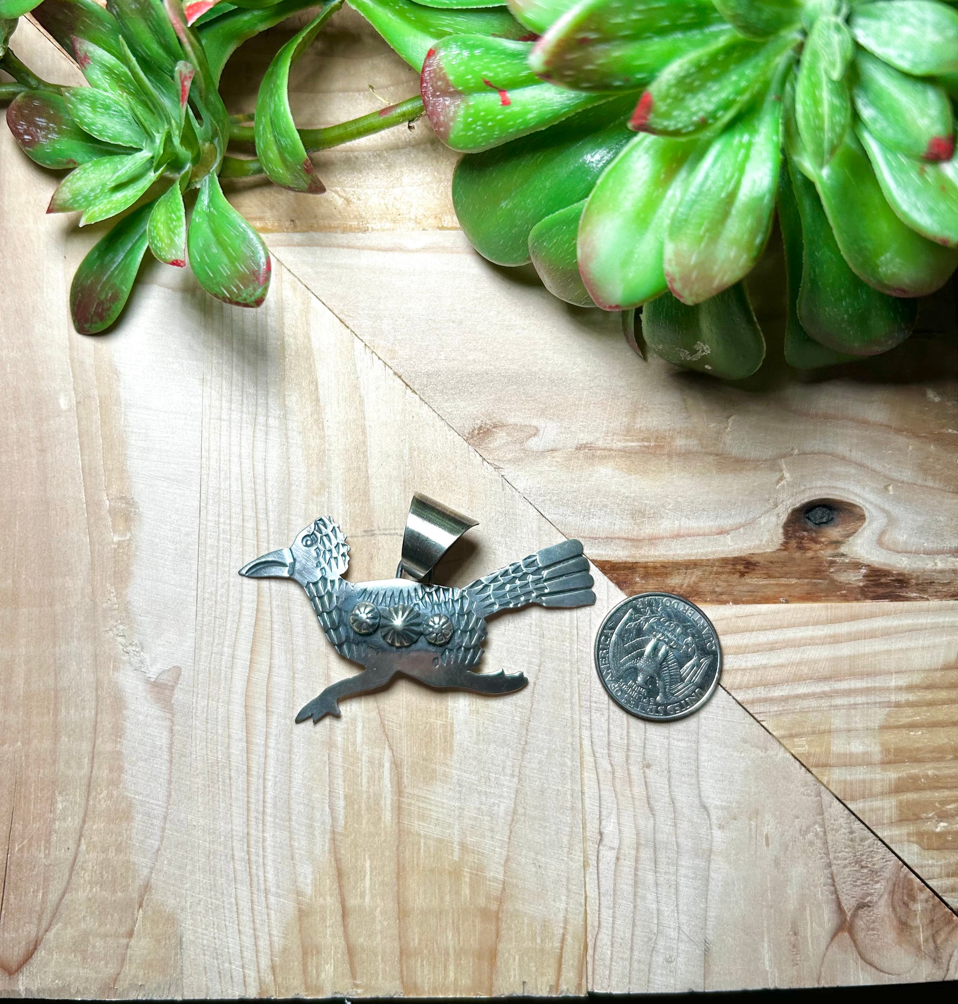 Chimney Butte Sterling Silver Pendant