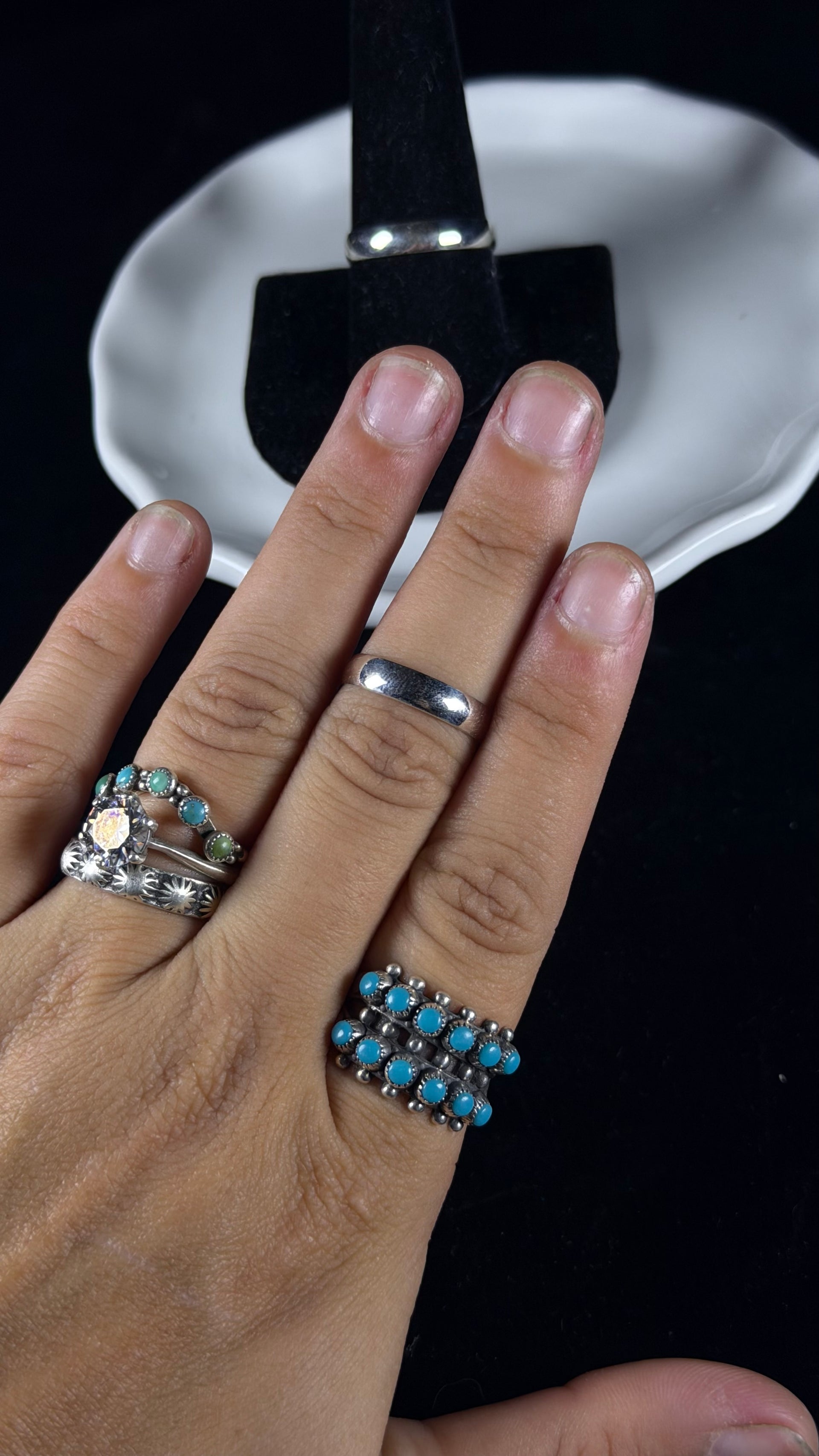 Navajo Sterling Silver Band Ring