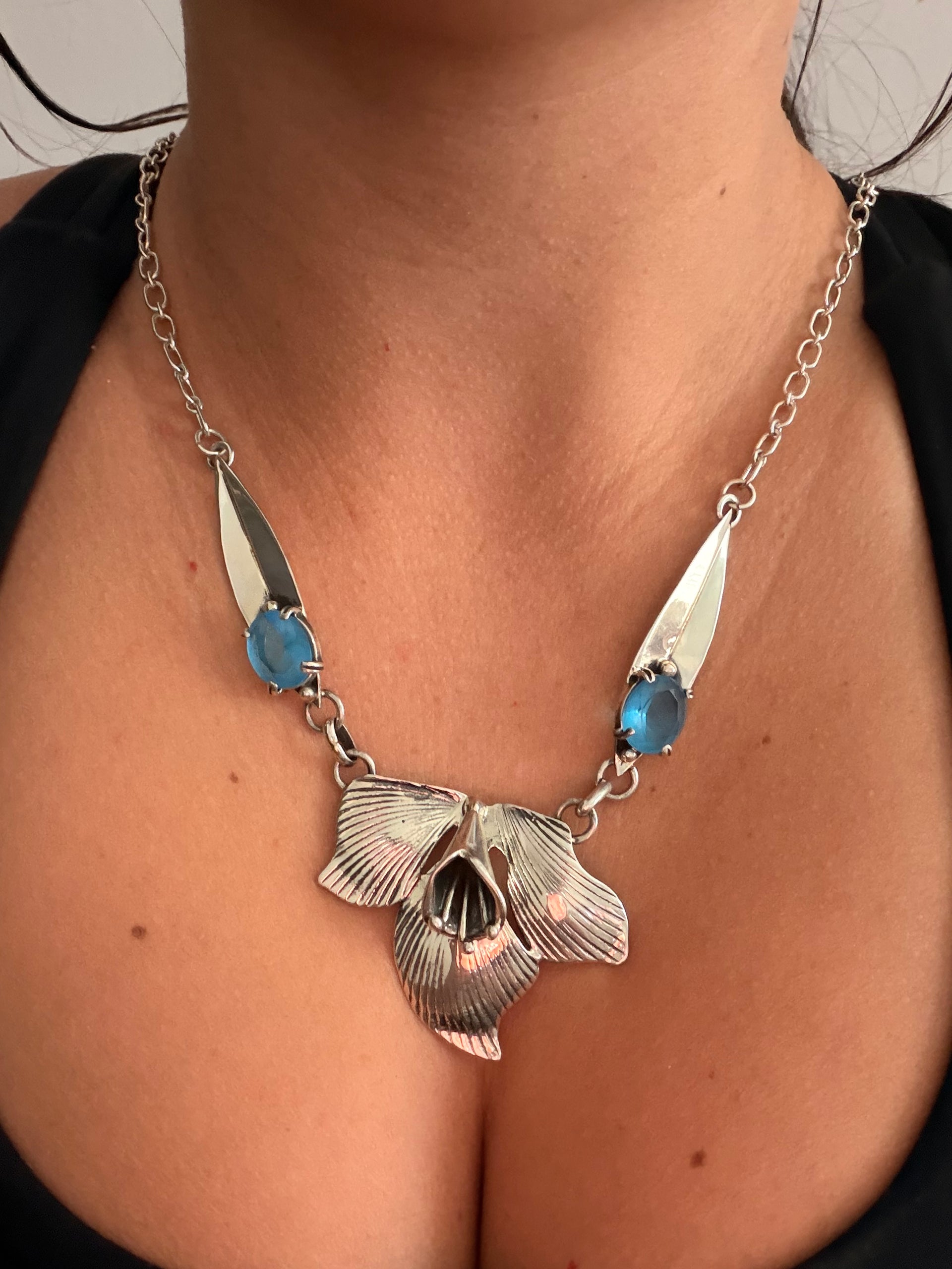 Eleanor Richard’s Sterling Silver Necklace Set