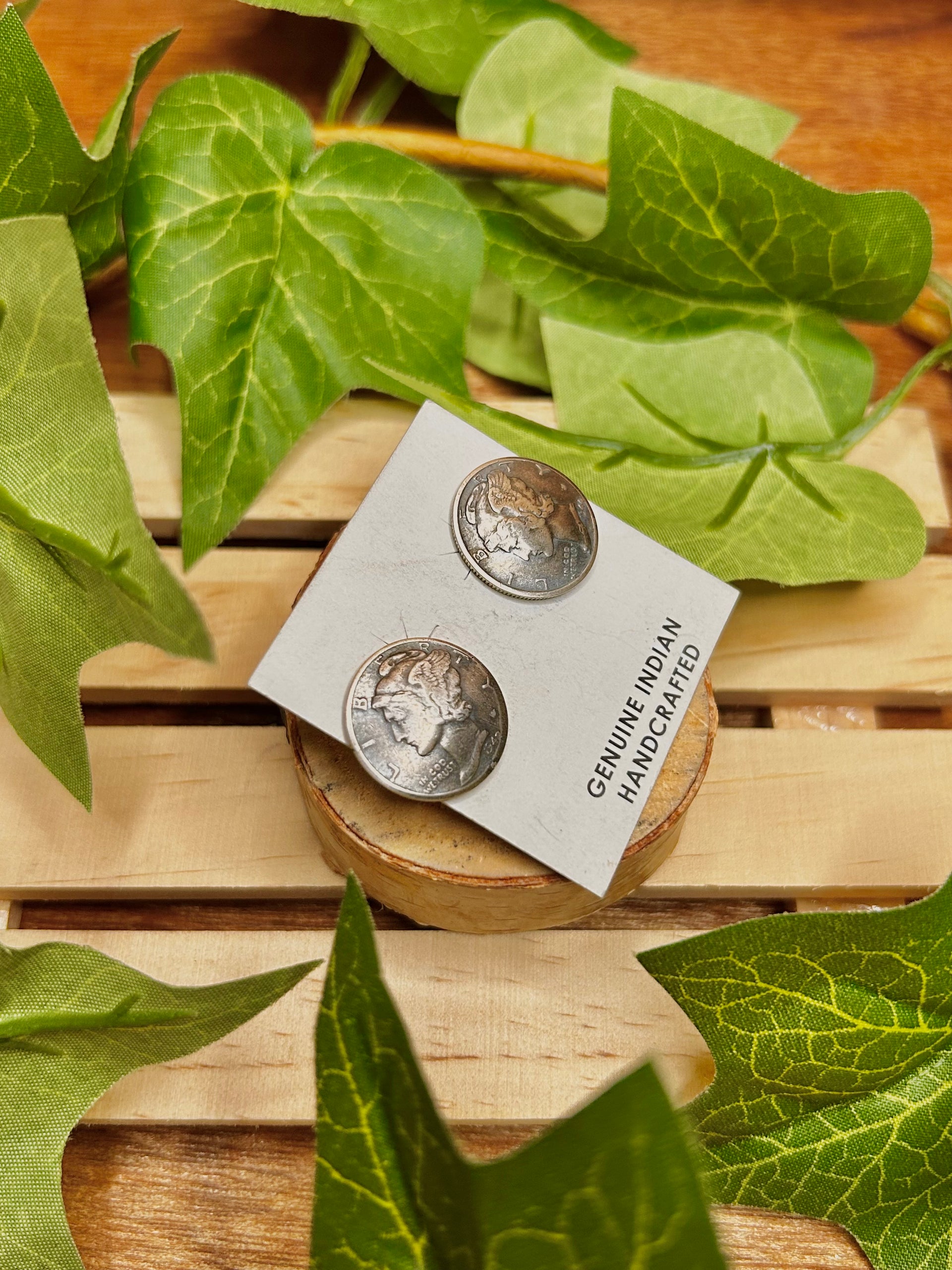 Dylan Hopper Made Sterling Silver Post Earrings