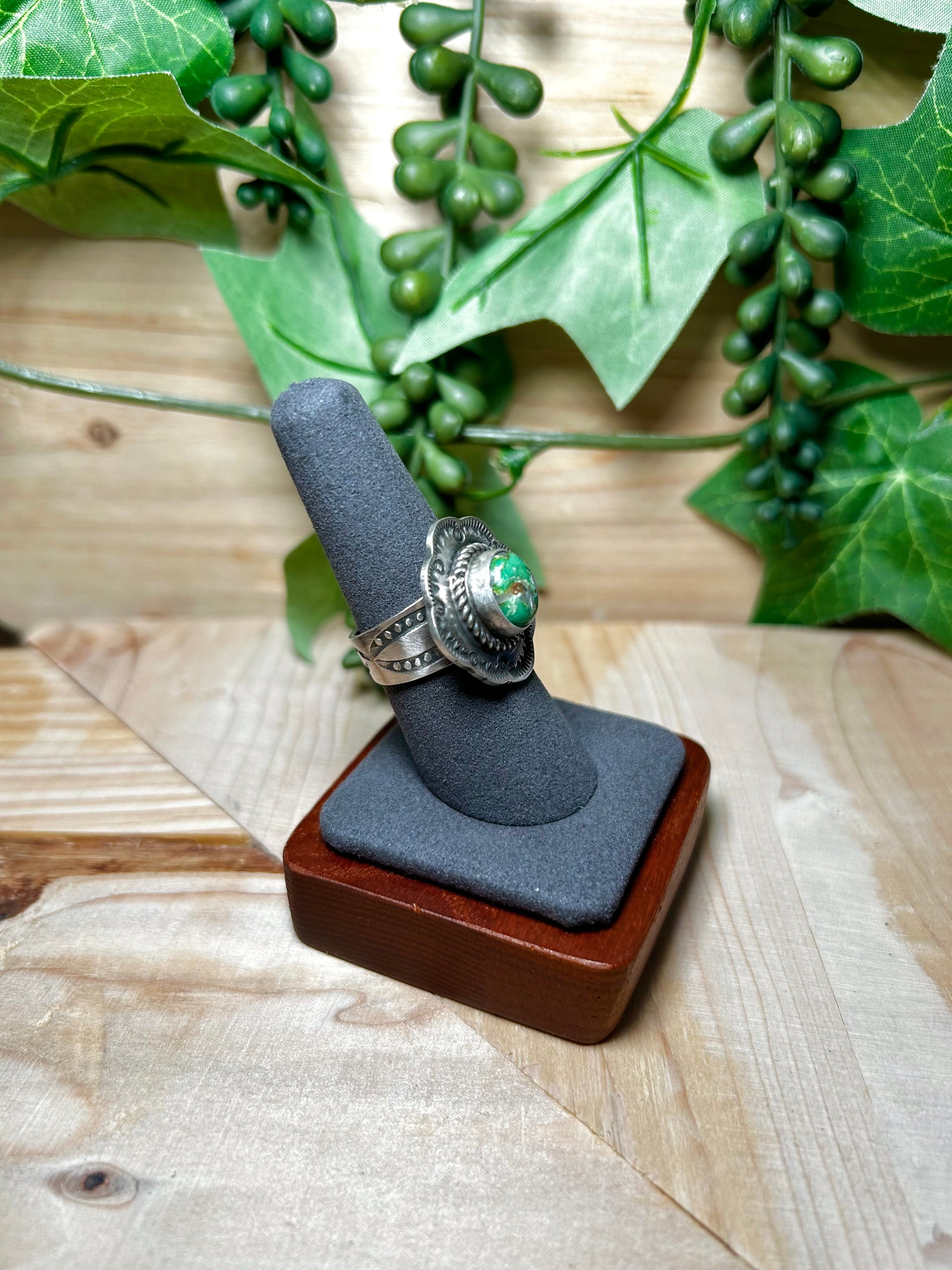 Tillie John Sonoran Gold & Sterling Silver Ring Size 7.75