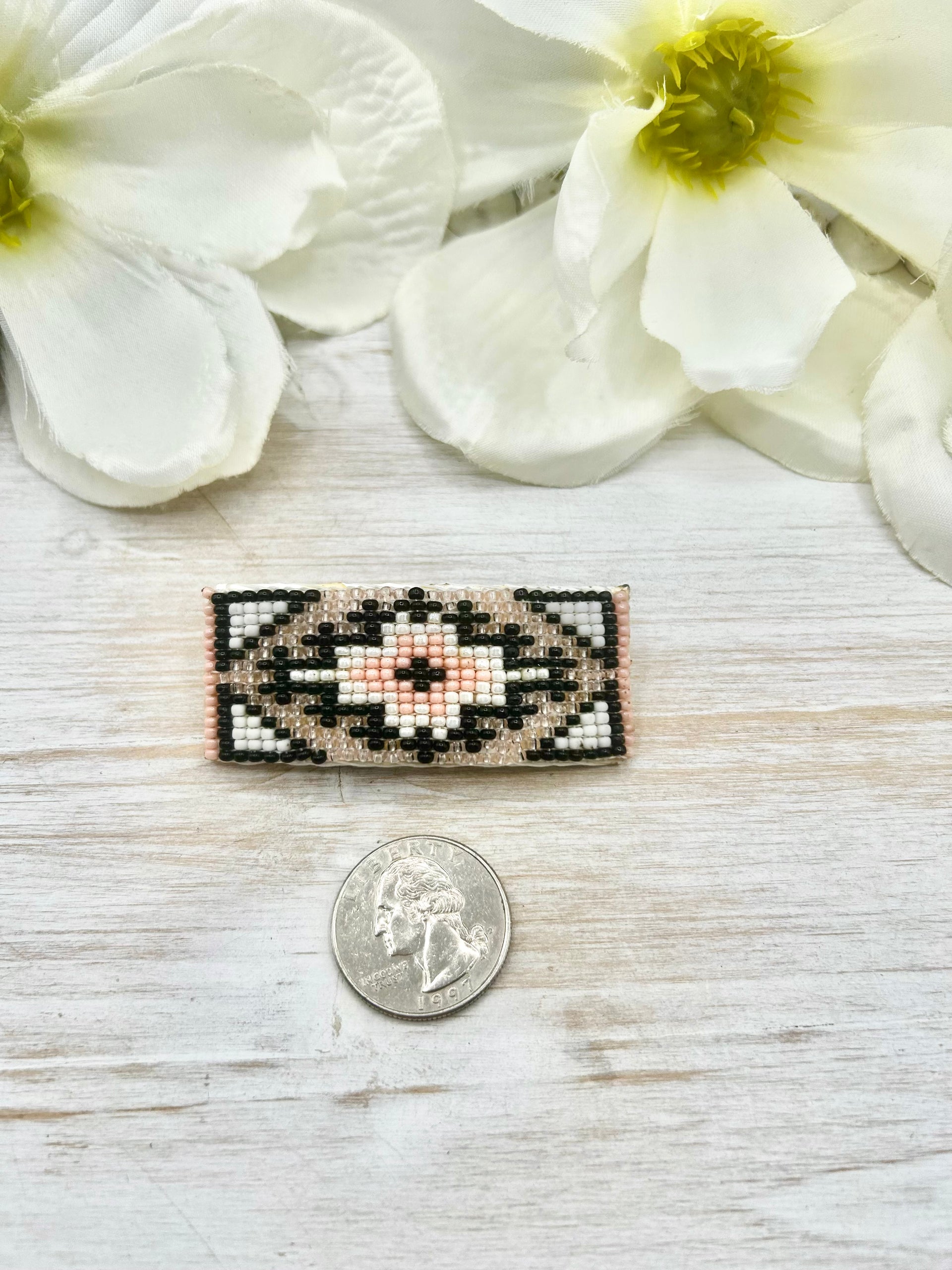Navajo Made Beaded Hair Barrette