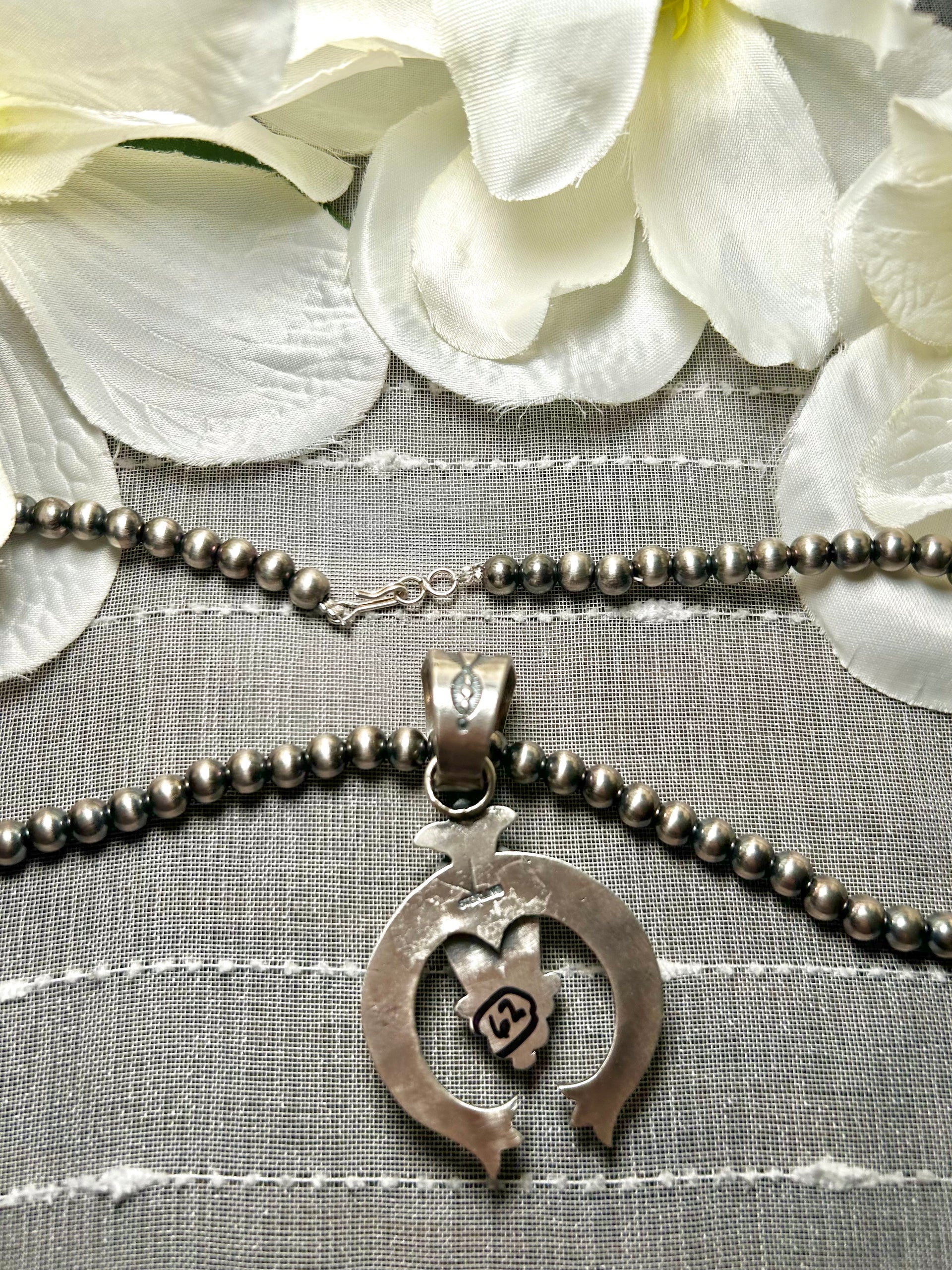 Marita Benally Sonoran Mountain Turquoise & Sterling Silver Necklace