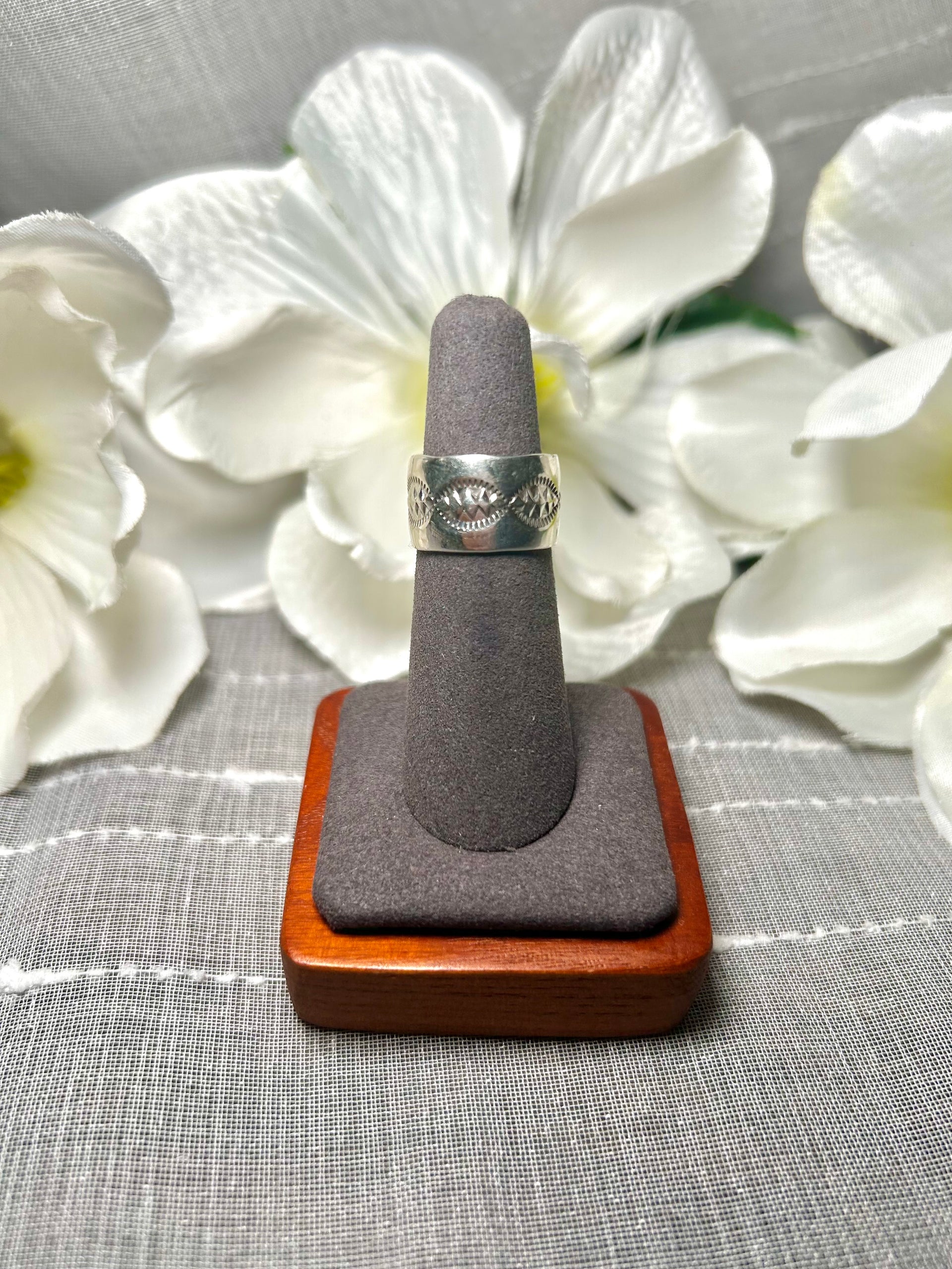 Navajo Sterling Silver Ring Size 5.5