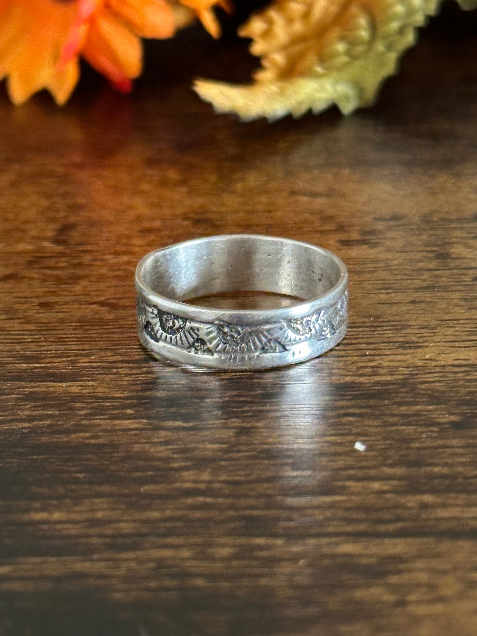 Sophia Becenti Sterling Silver Story Teller Ring