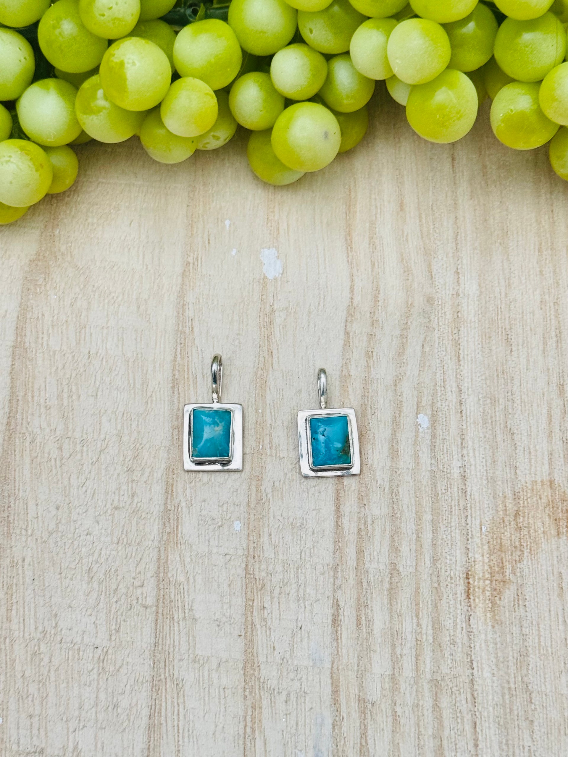 Navajo Made Kingman Turquoise & Sterling Silver