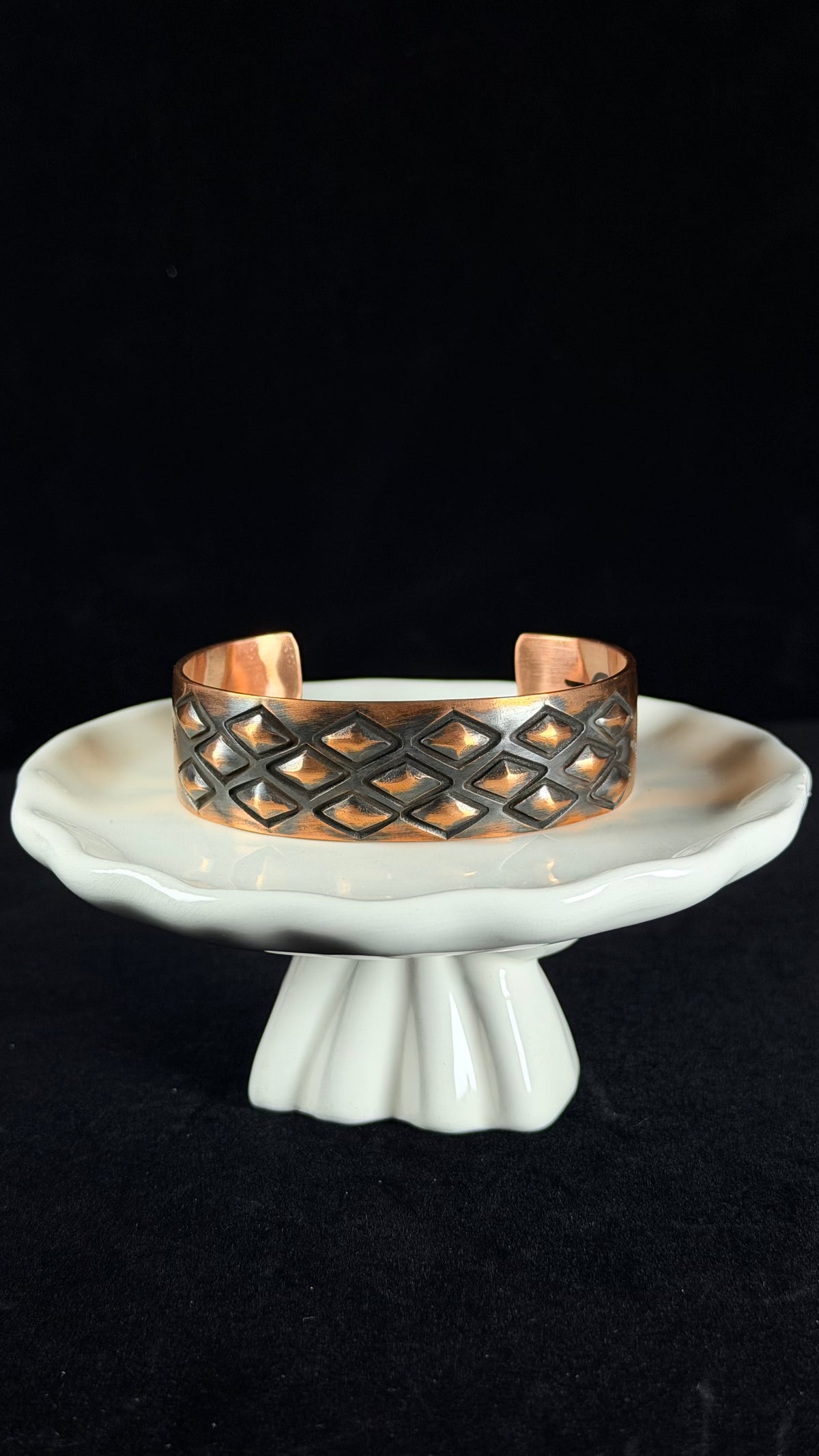 Jerold Tahe Copper Cuff Bracelet