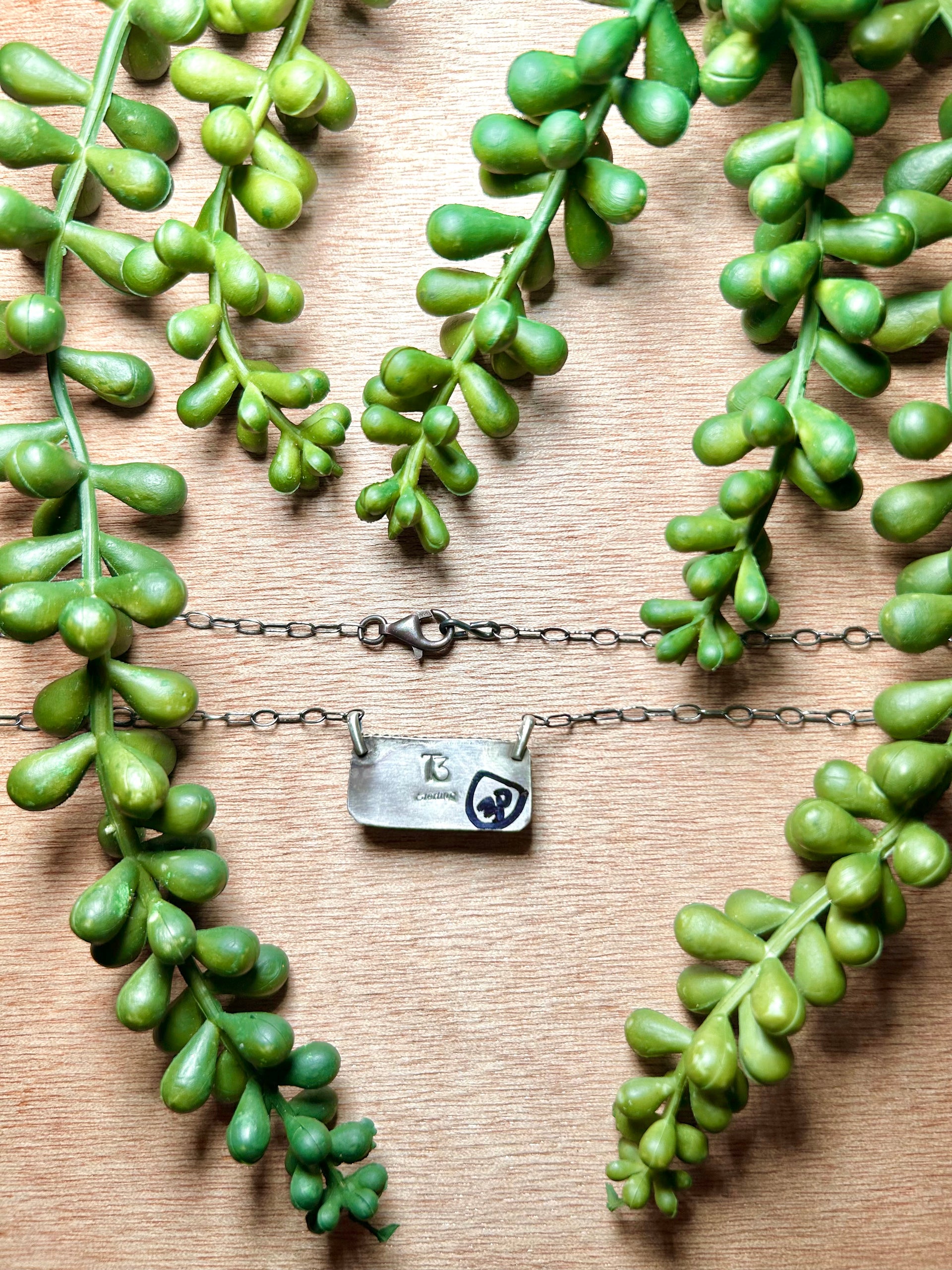 Tia Long Kingman Turquoise & Sterling Silver Necklace