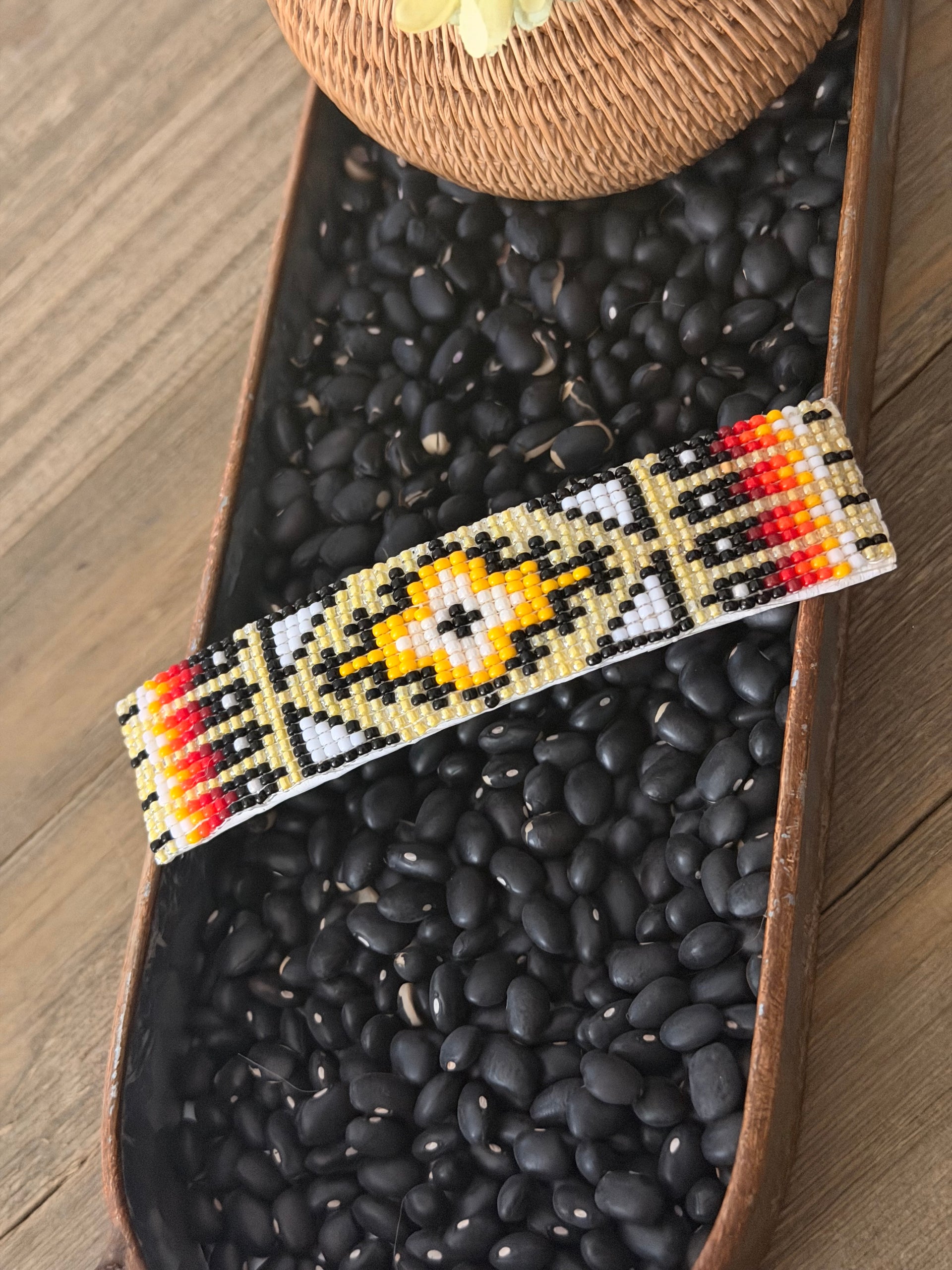 Navajo Made Beaded Hair Barrette