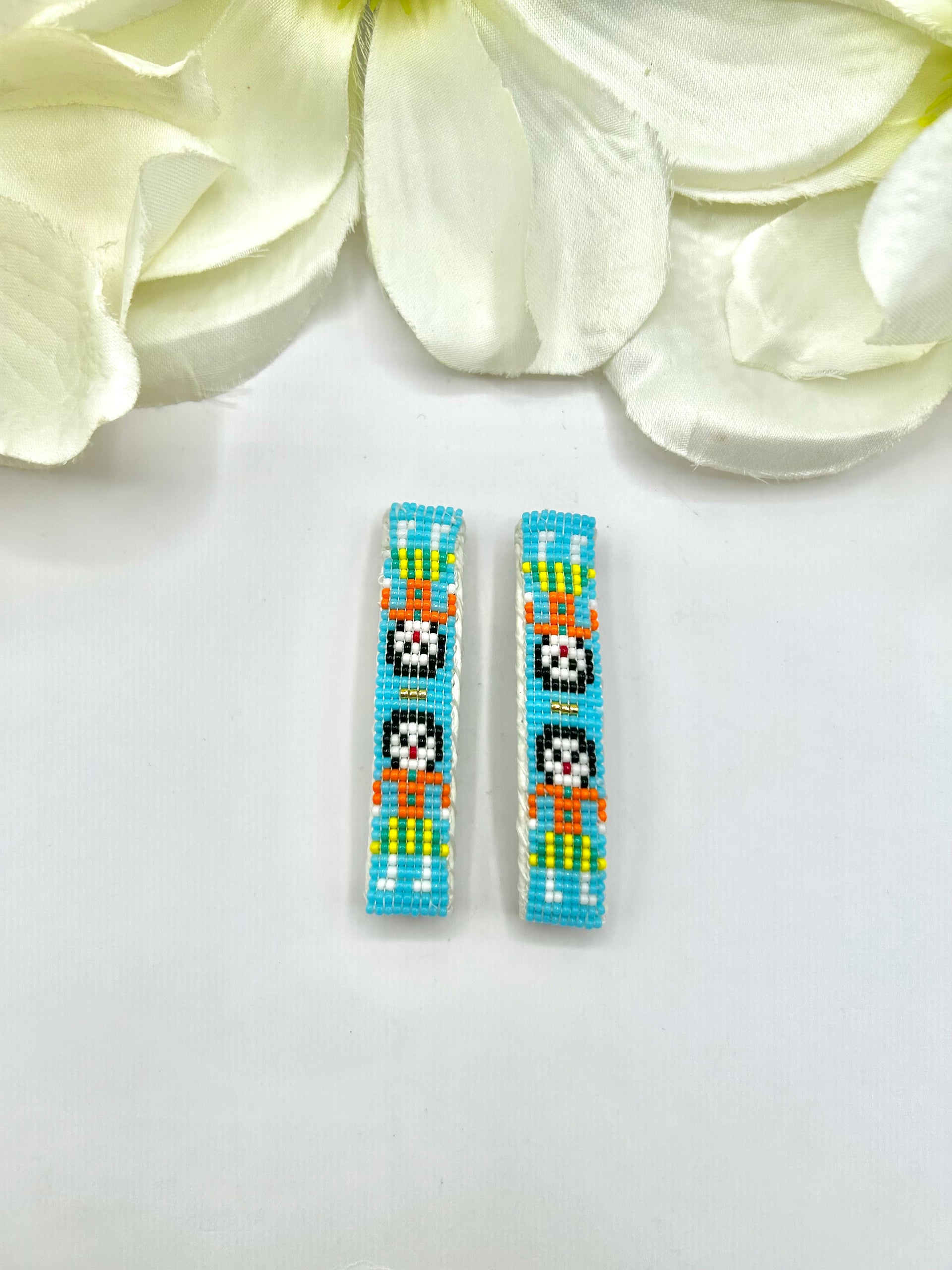Navajo Made Beaded Hair Barrette