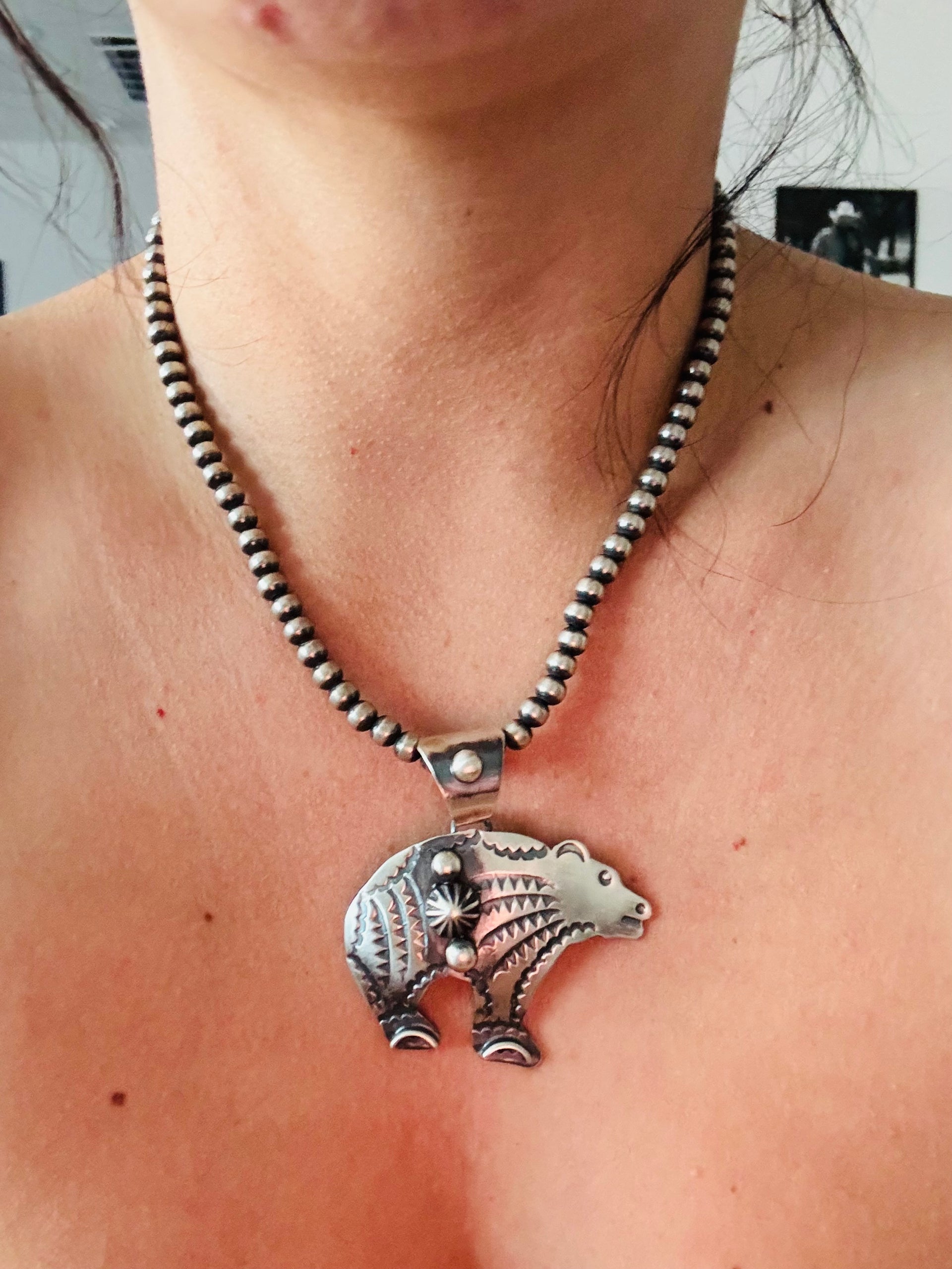 Chimney Butte Sterling Silver Pendant