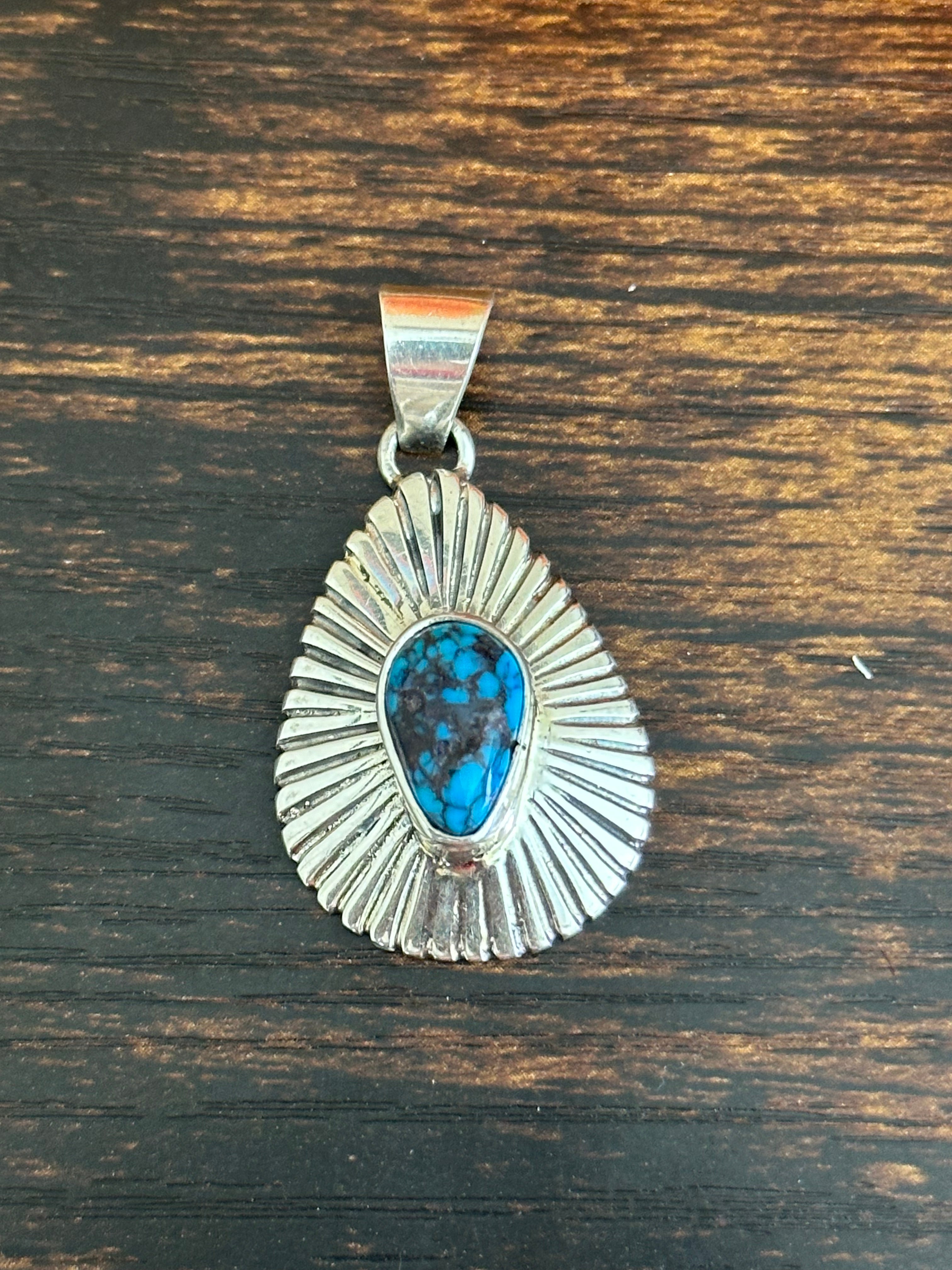 Navajo Made Sterling Silver Pendant