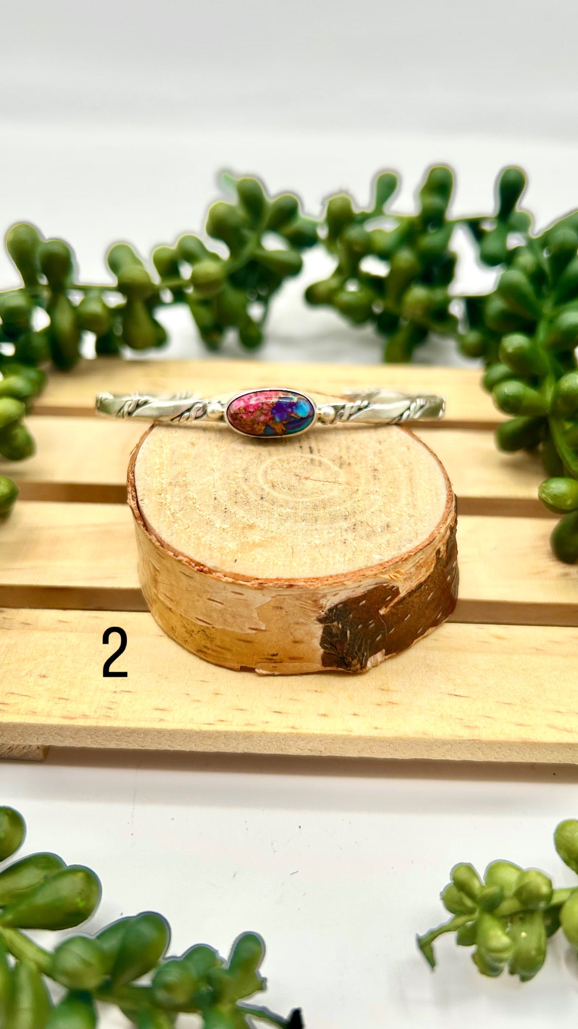 Duane Smith Mohave Turquoise & Sterling Silver Cuff Bracelet