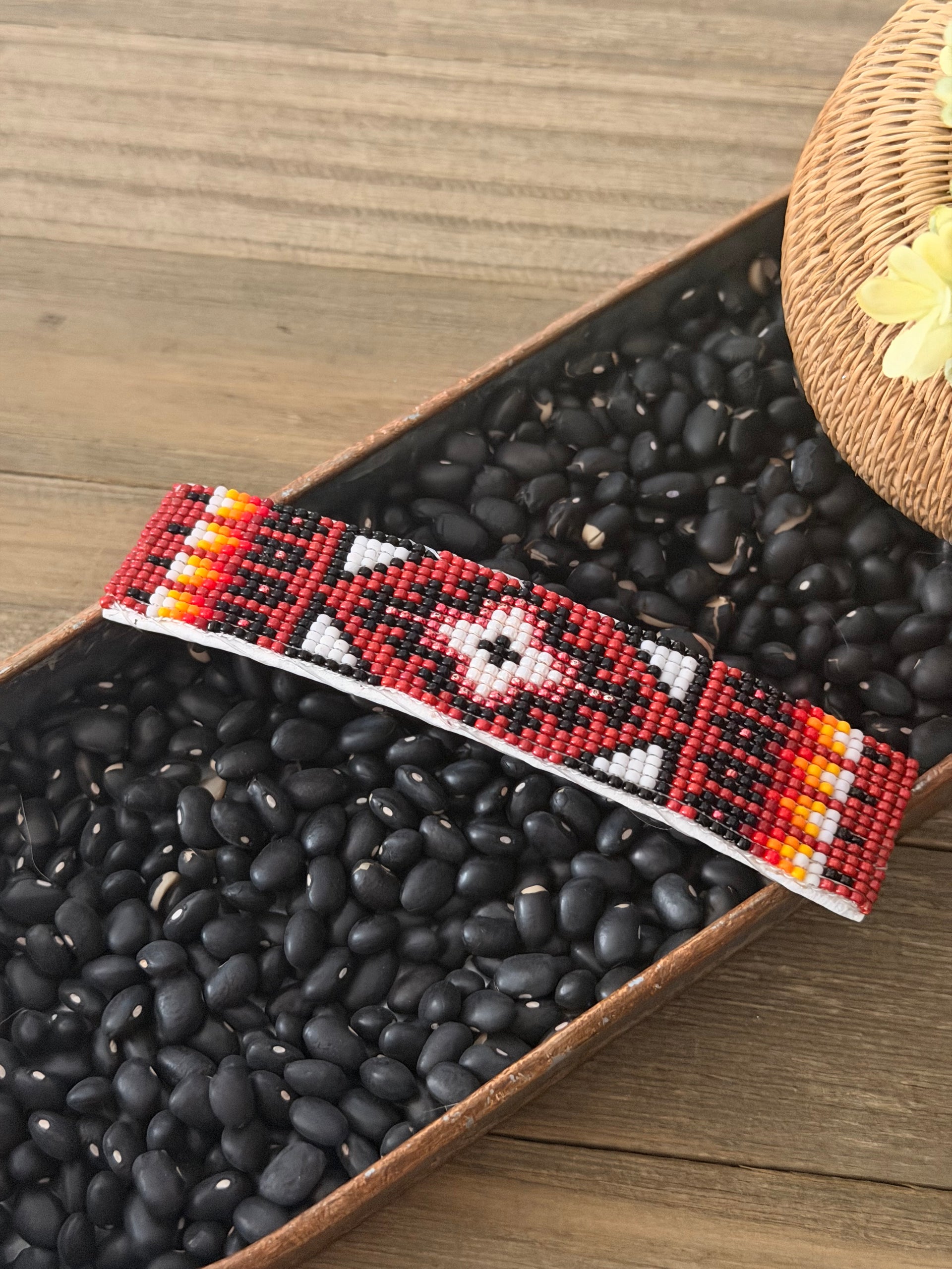 Navajo Made Beaded Hair Barrette