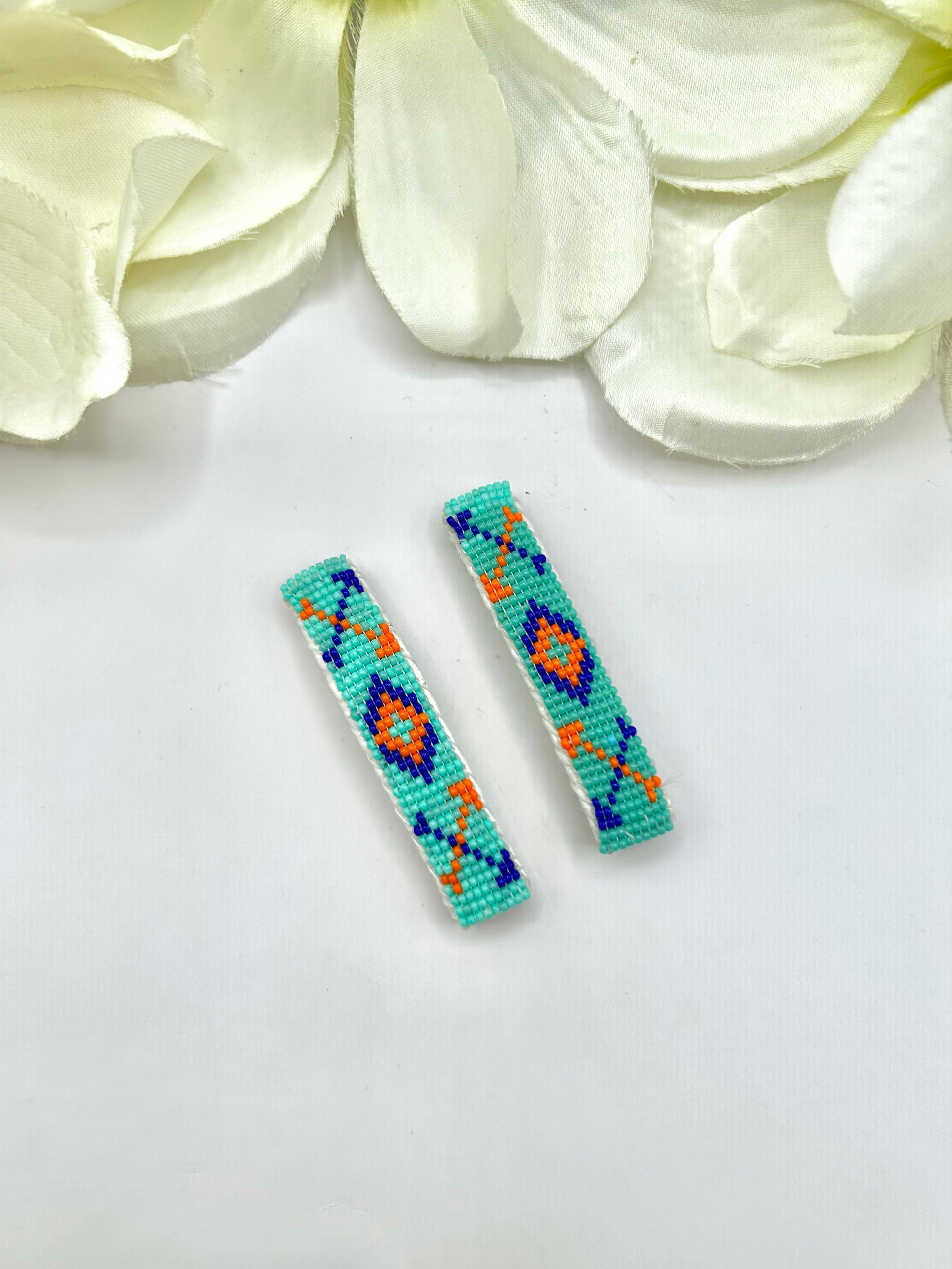 Navajo Made Beaded Hair Barrette