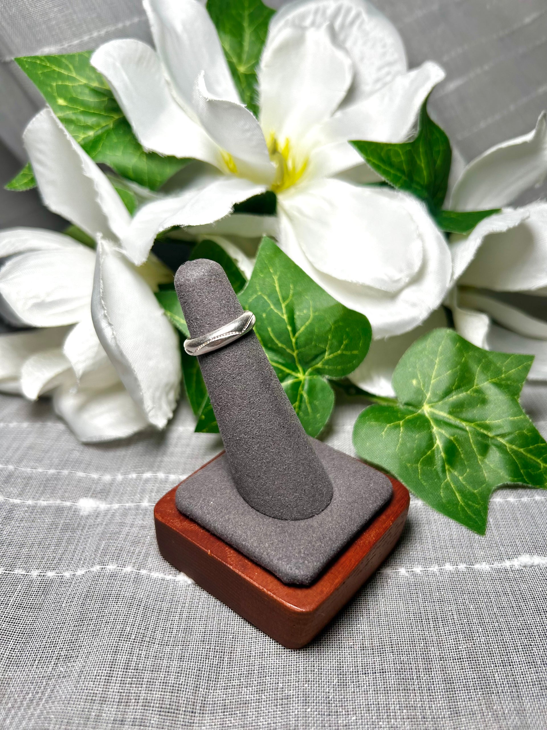 Navajo Made Sterling Silver Ring Size 3.5