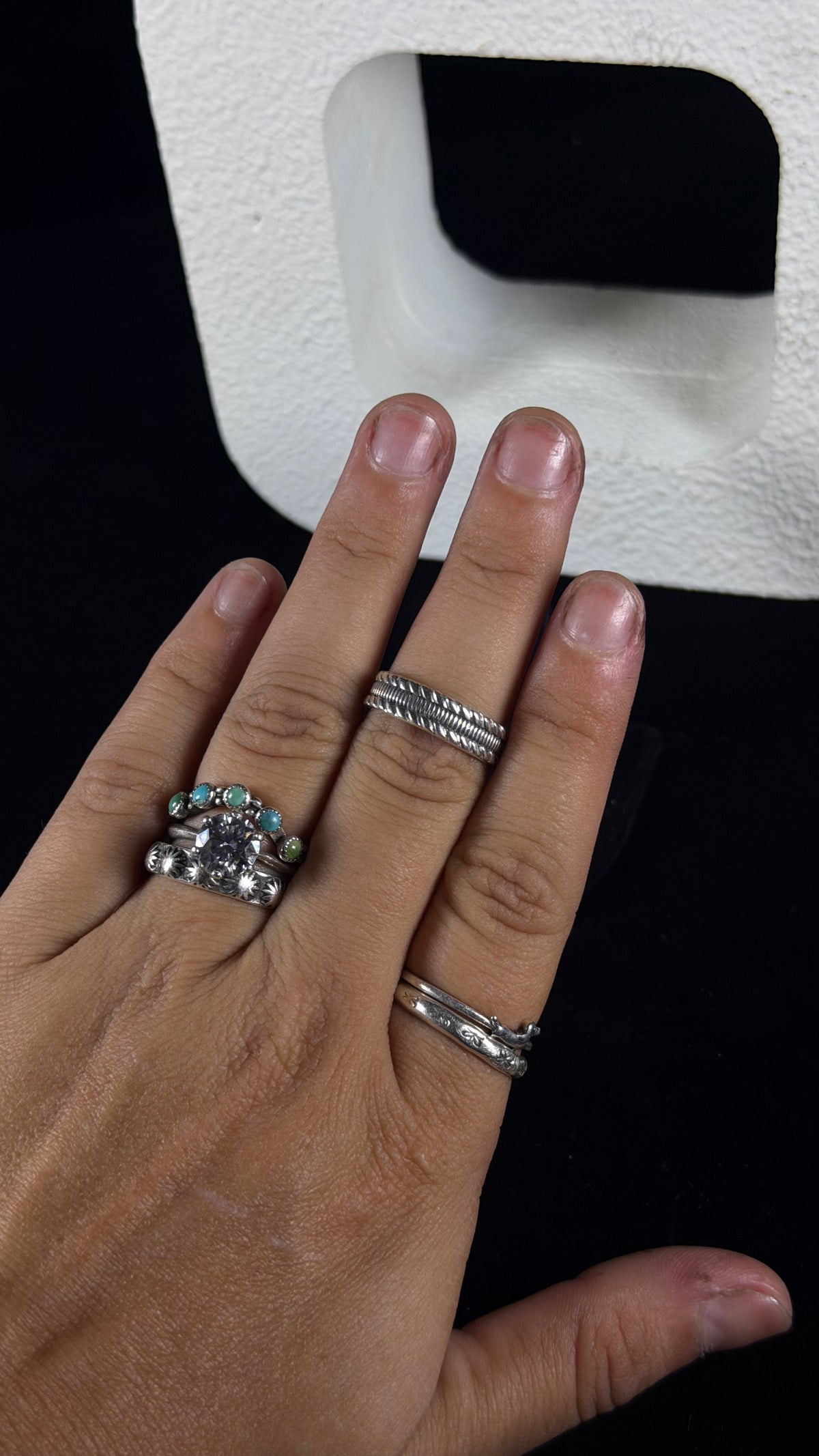 Navajo Sterling Silver Band Ring
