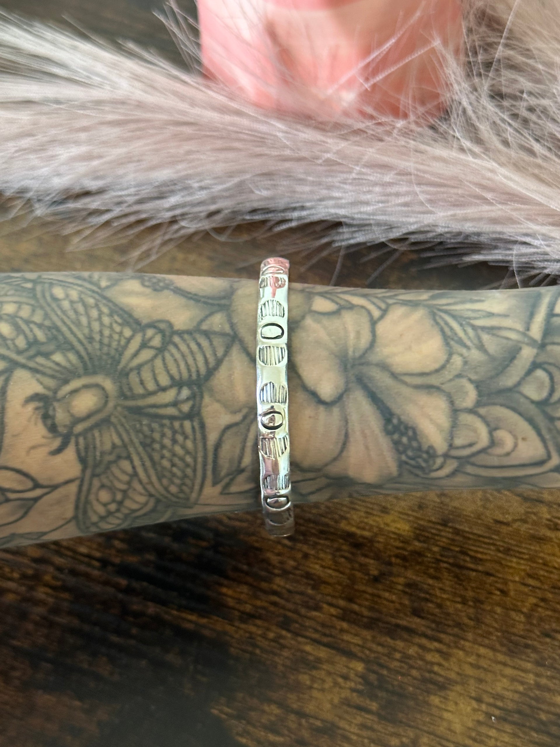 Southwest Made Sterling Silver Cuff Bracelet