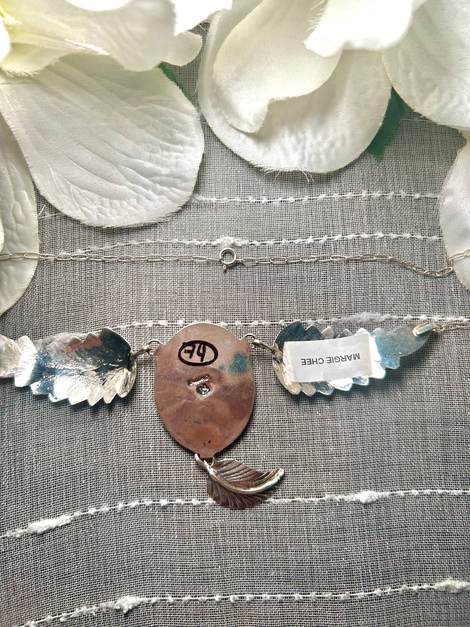 Margie Chee Kingman Turquoise & Sterling Silver Necklace