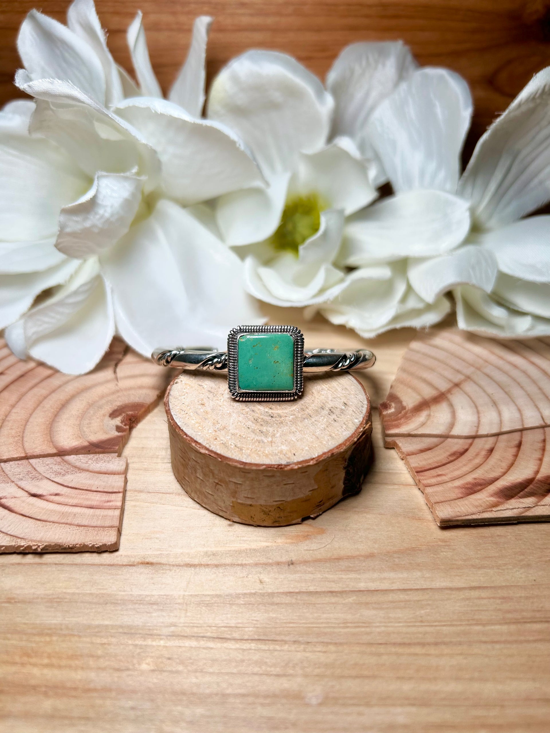 Wydell Billie Kingman Turquoise & Sterling Silver Cuff Bracelet