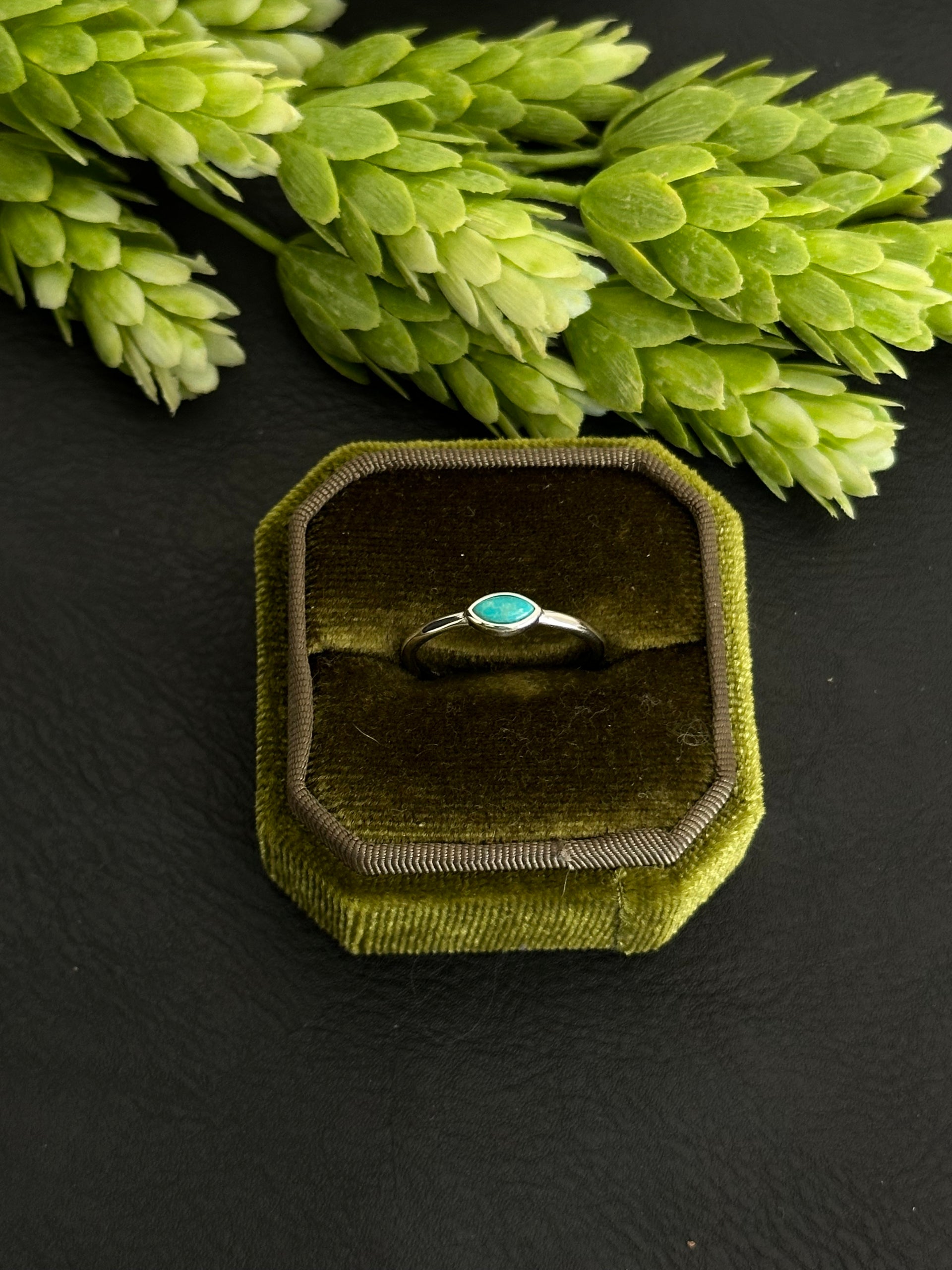 Southwest Handmade Turquoise & Sterling Silver Ring