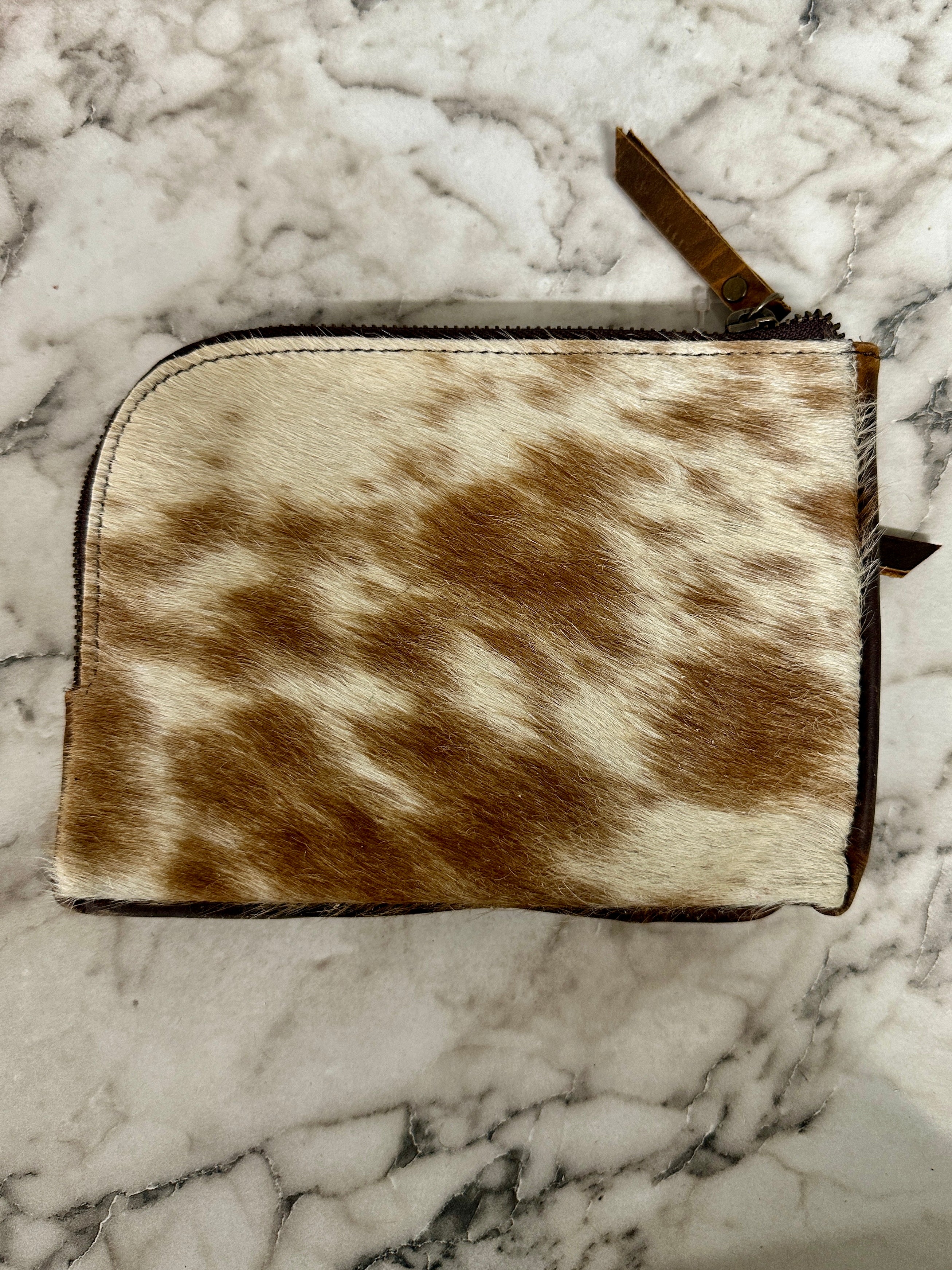 Genuine Leather Cowhide Coin Bag