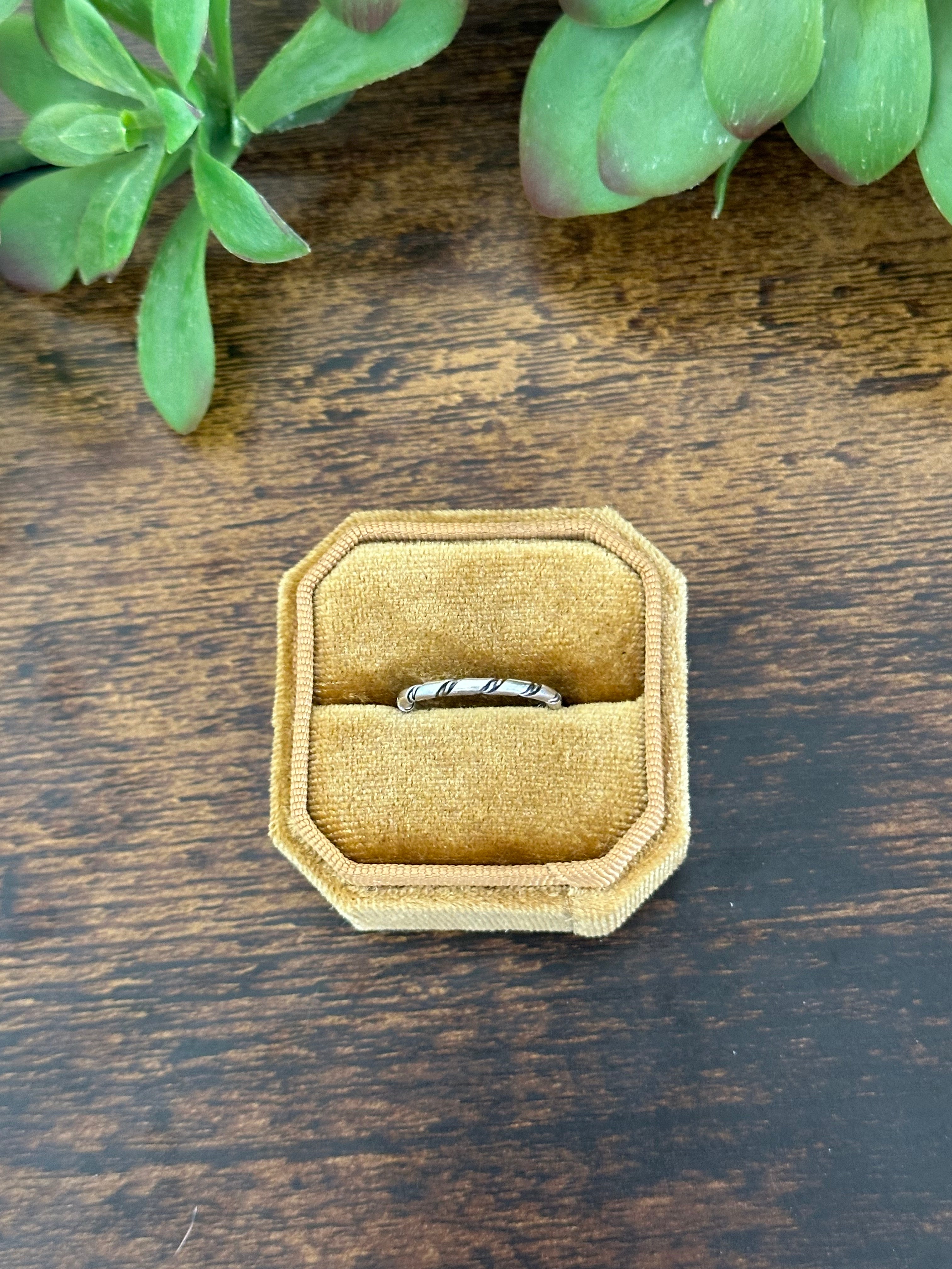 Navajo Made Sterling Silver Ring