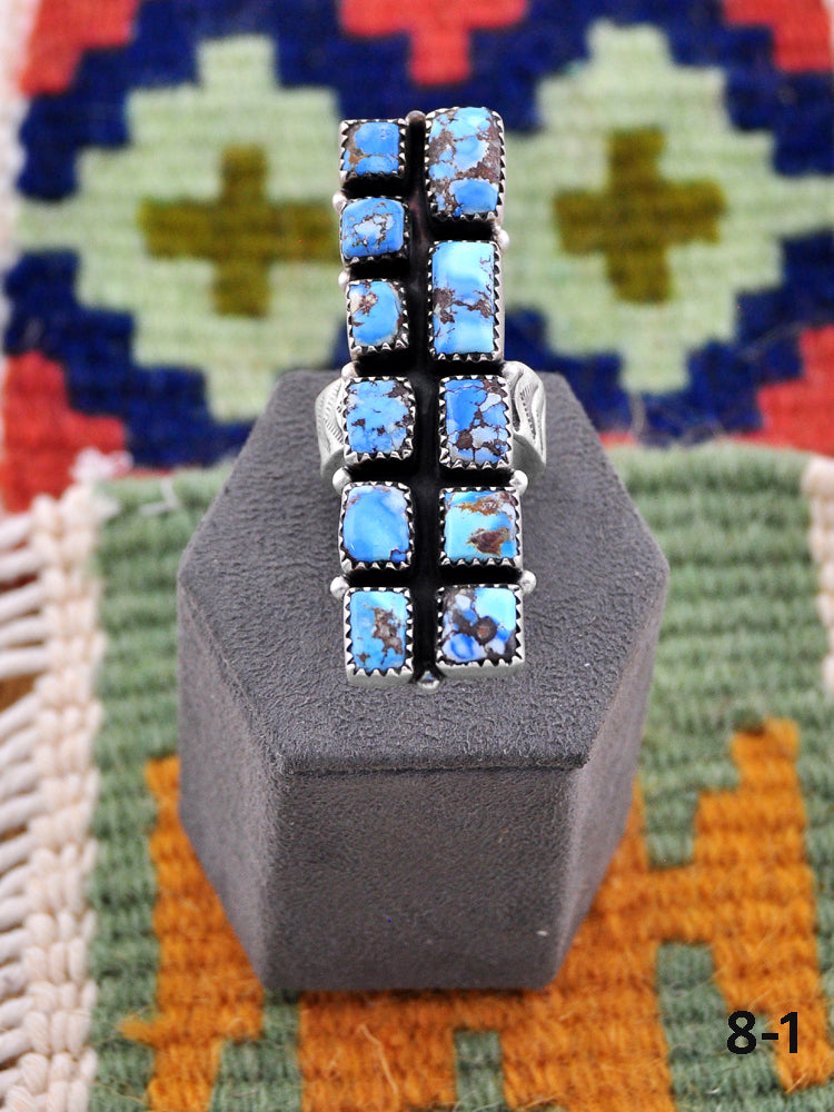 Southwest Made Golden Hills Adjustable Ring