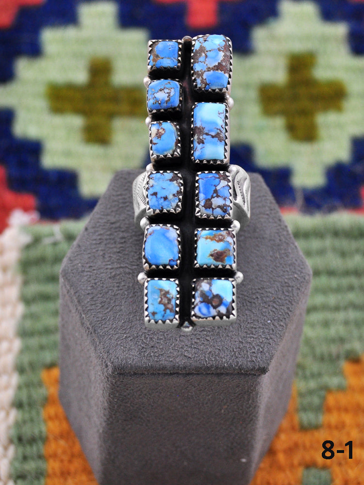 Southwest Made Golden Hills Adjustable Ring