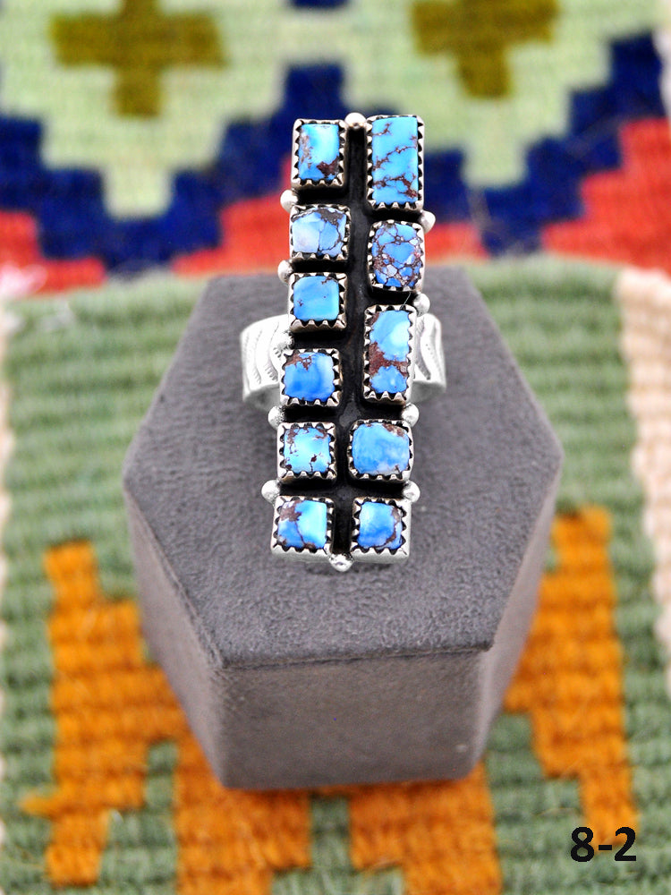 Southwest Made Golden Hills Adjustable Ring