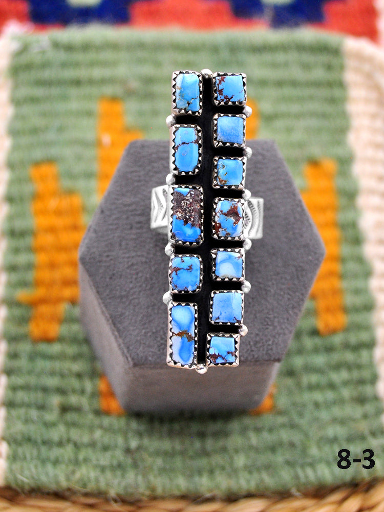 Southwest Made Golden Hills Adjustable Ring
