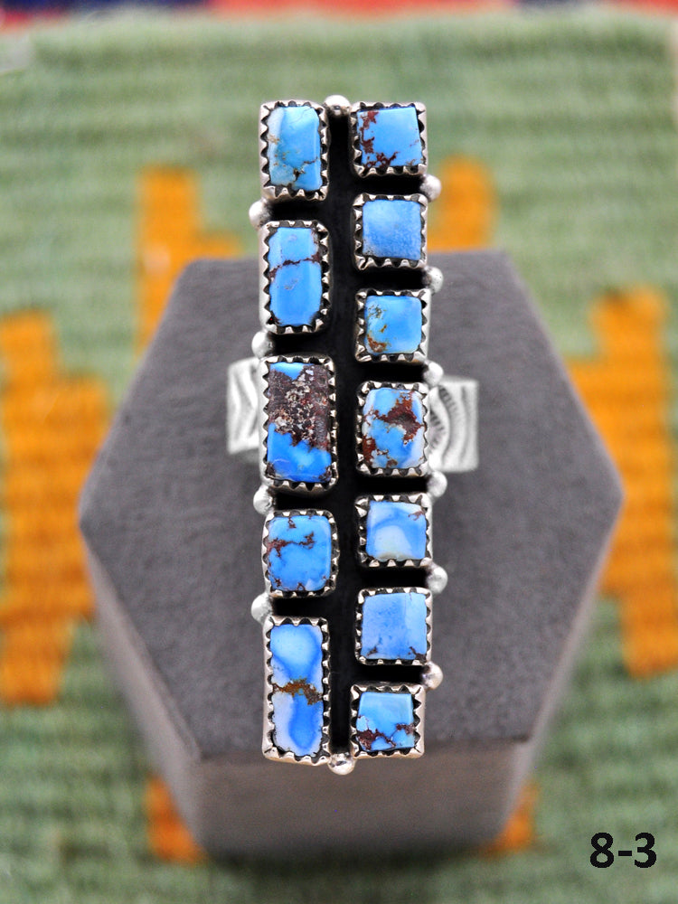 Southwest Made Golden Hills Adjustable Ring
