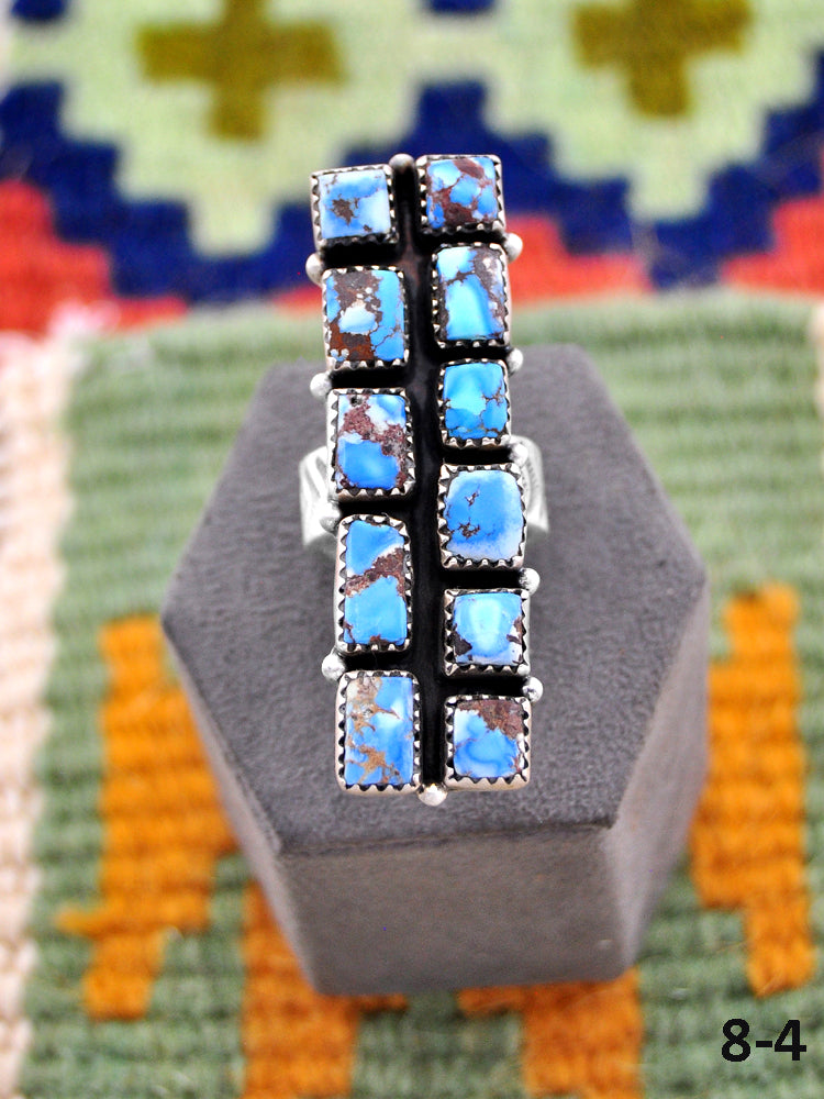 Southwest Made Golden Hills Adjustable Ring