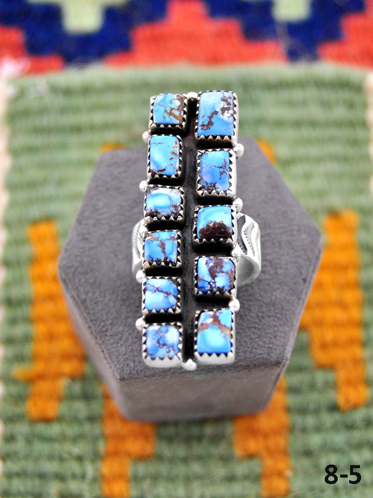 Southwest Made Golden Hills Adjustable Ring