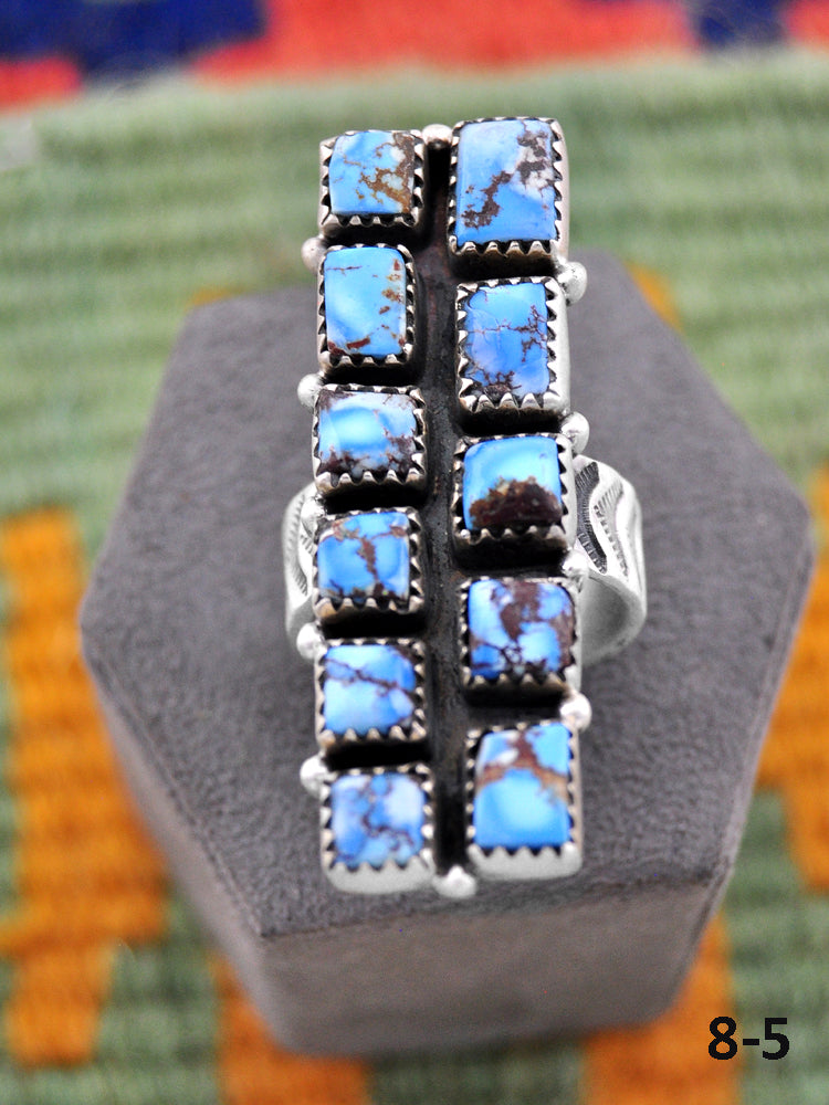 Southwest Made Golden Hills Adjustable Ring