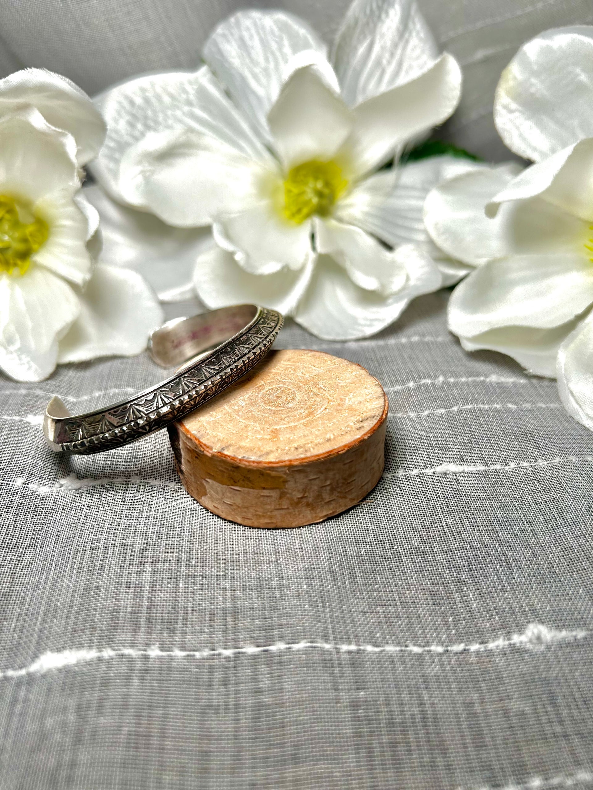 Wylie Secatero Sterling Silver Cuff Bracelet