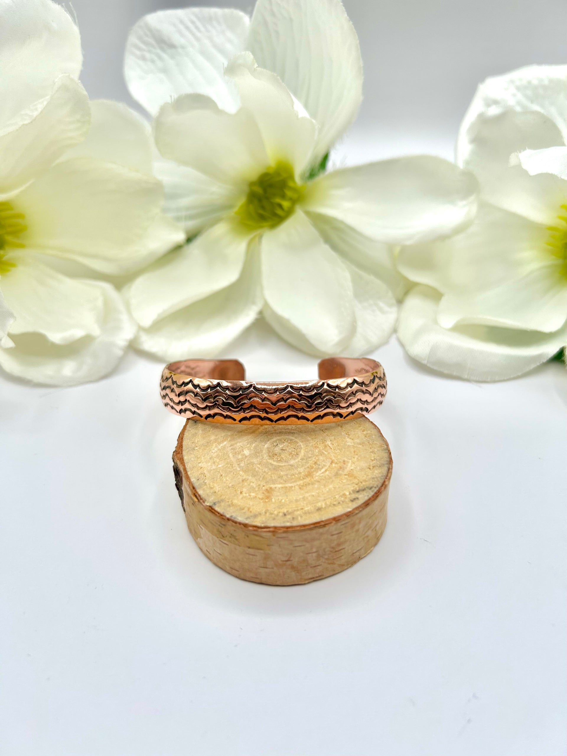Navajo Made Copper Cuff Bracelet