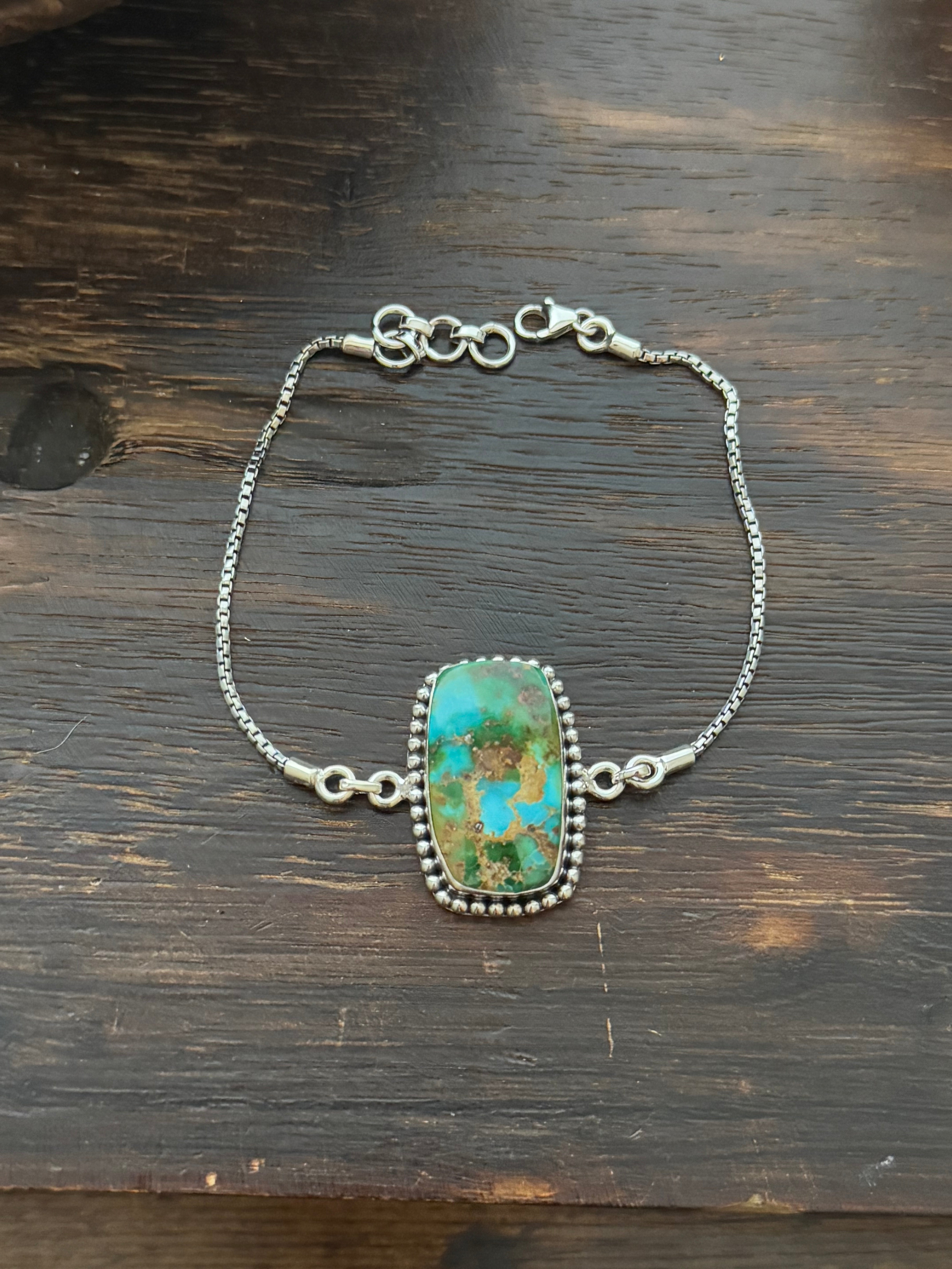 TTD Sonoran Mountain Turquoise & Sterling Silver Bracelet