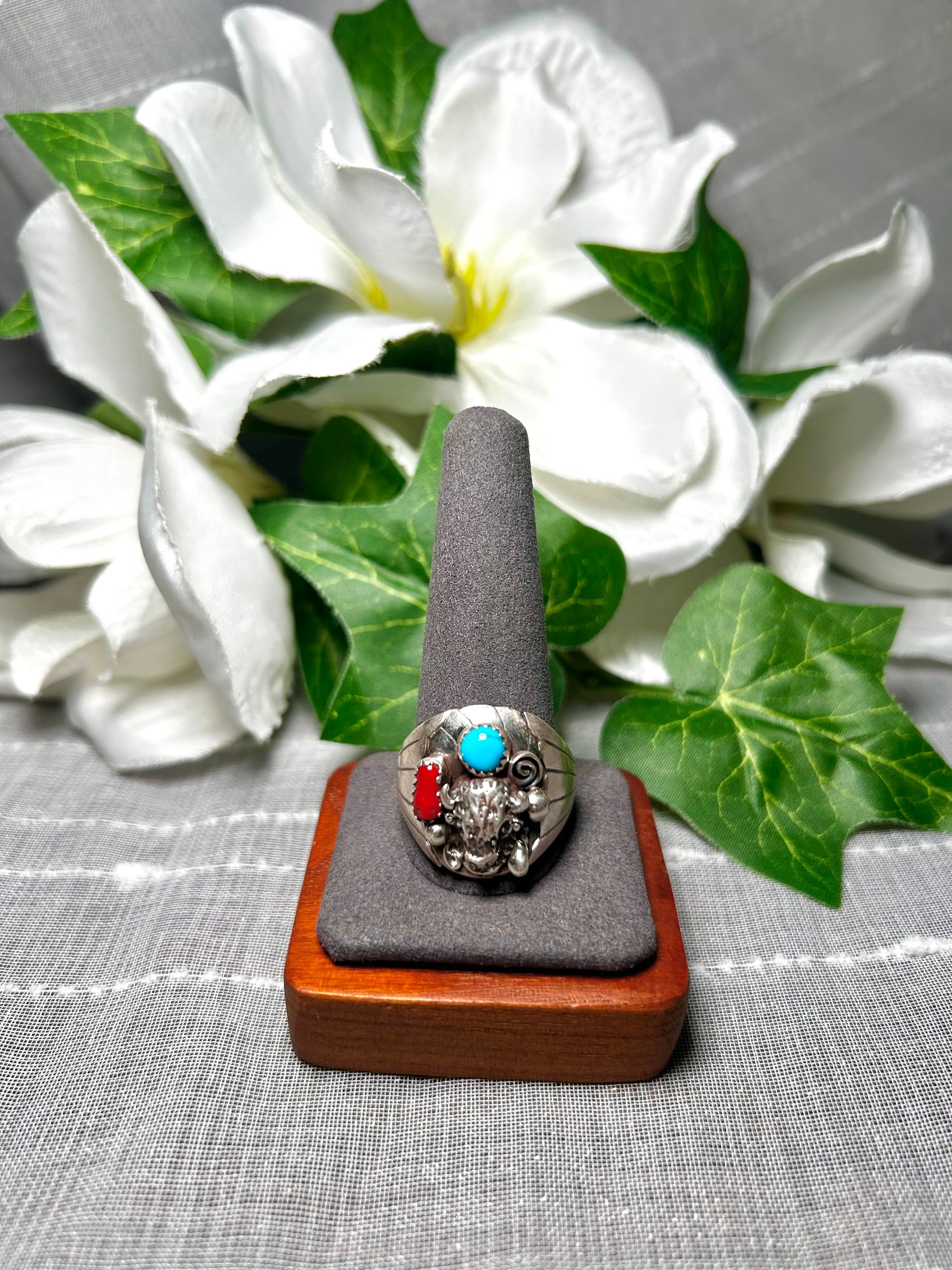 Grace Smith Multi Stone & Sterling Silver Ring Size 12.5