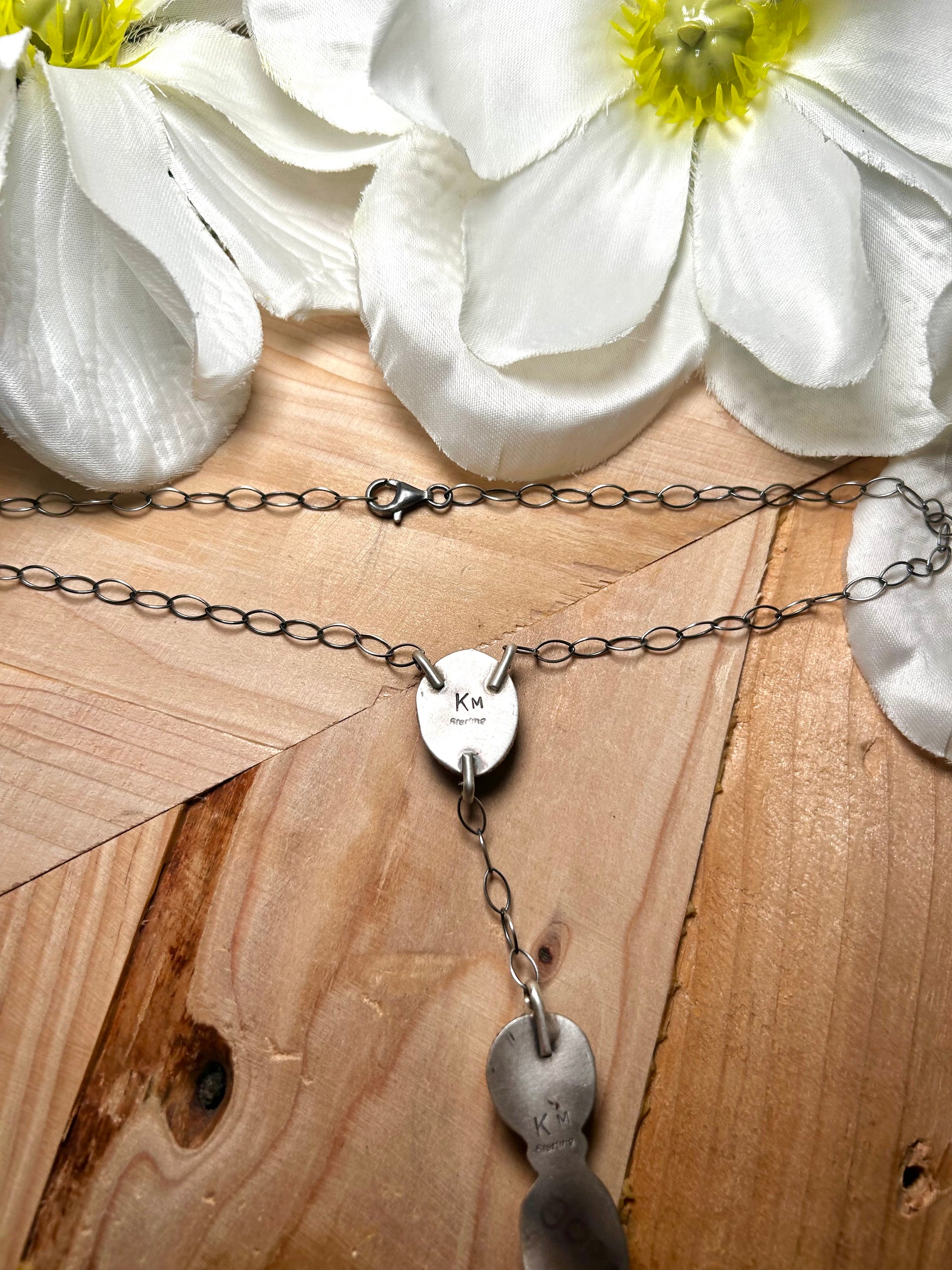 Kobe Martinez Natural Dry Creek  Turquoise & Sterling Silver Necklace