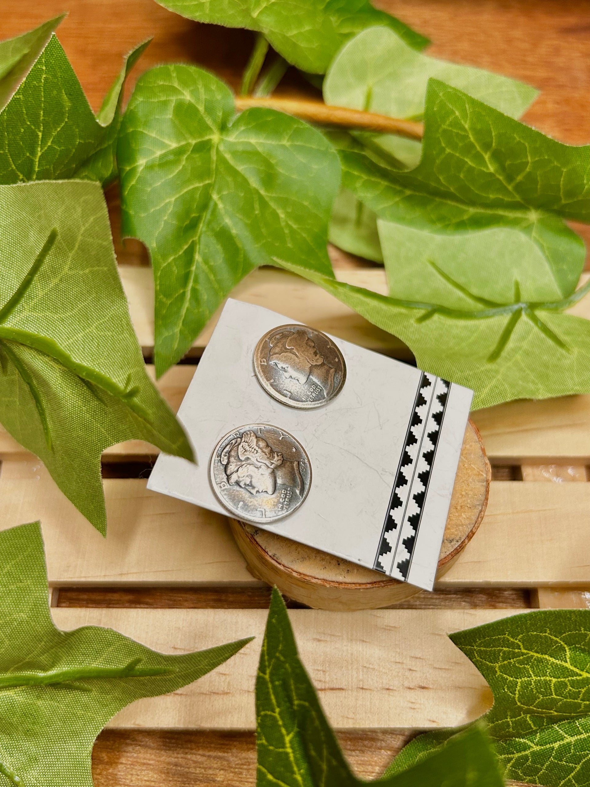 Dylan Hopper Made Sterling Silver Post Earrings