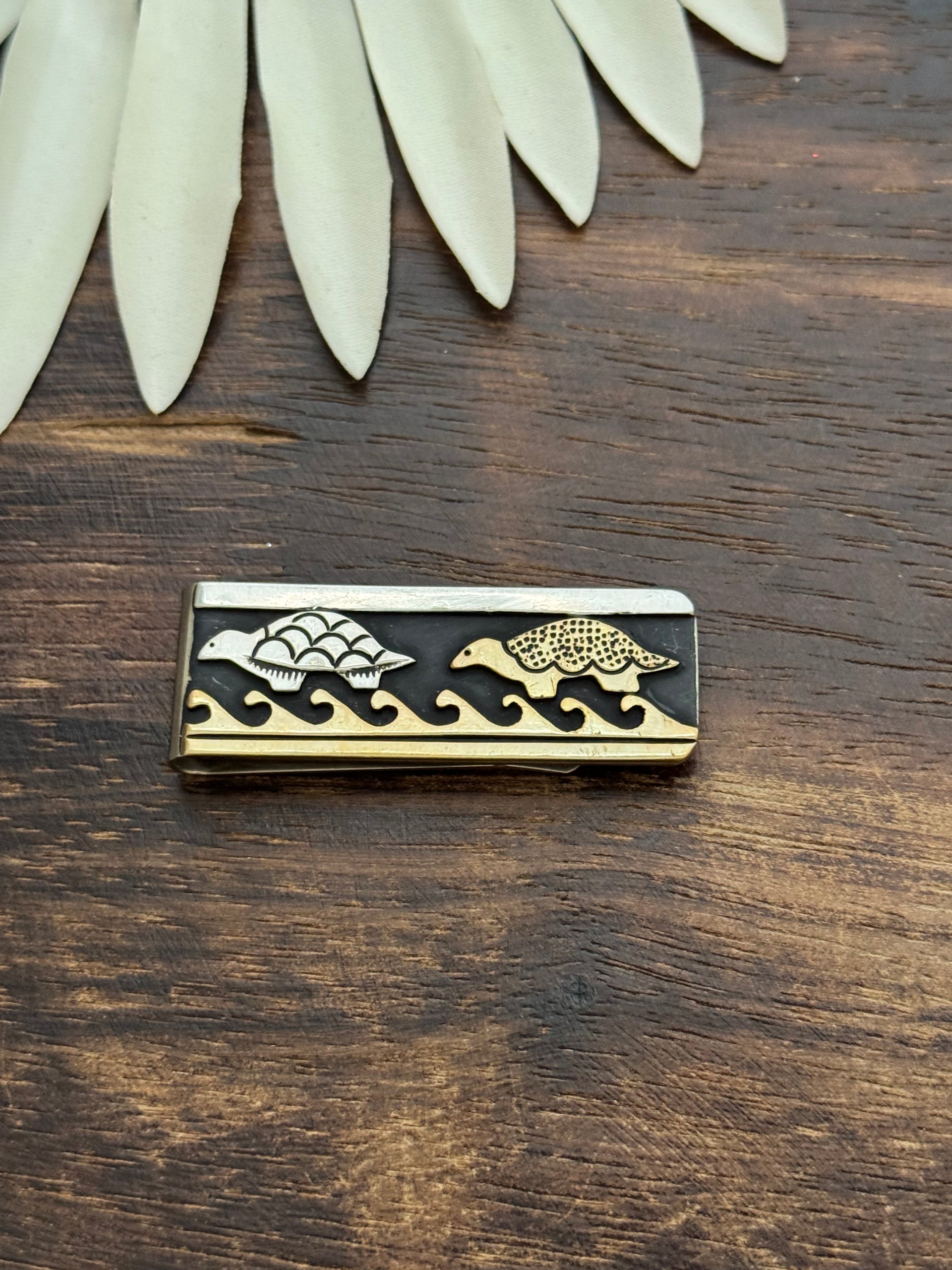 Tommy & Rose Singer 12K Gold Filled & Sterling Silver Money Clip