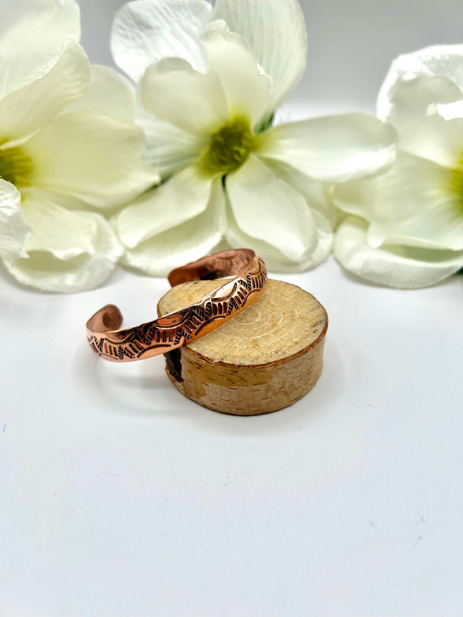 Navajo Made Copper Cuff Bracelet