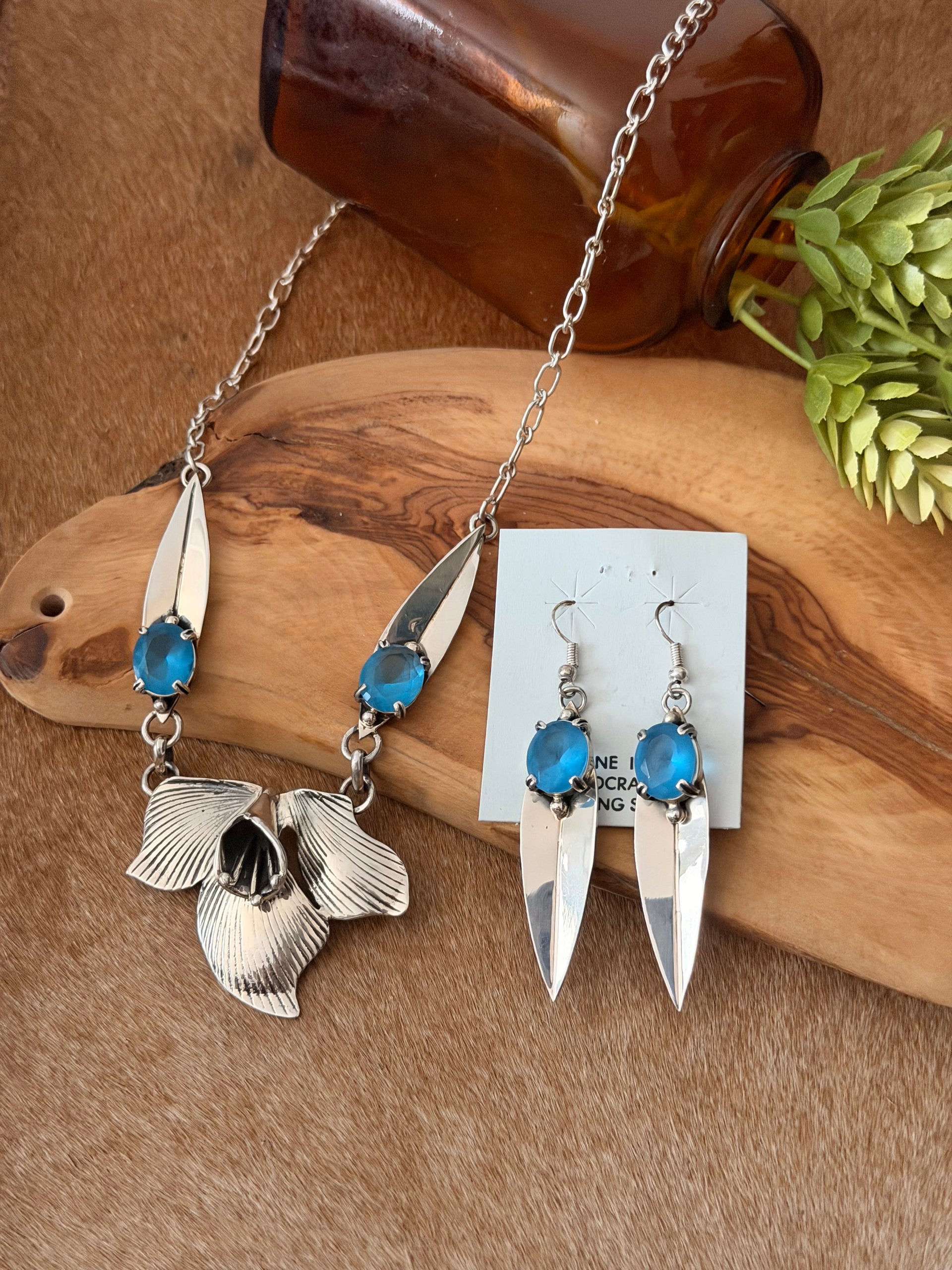Eleanor Richard’s Sterling Silver Necklace Set