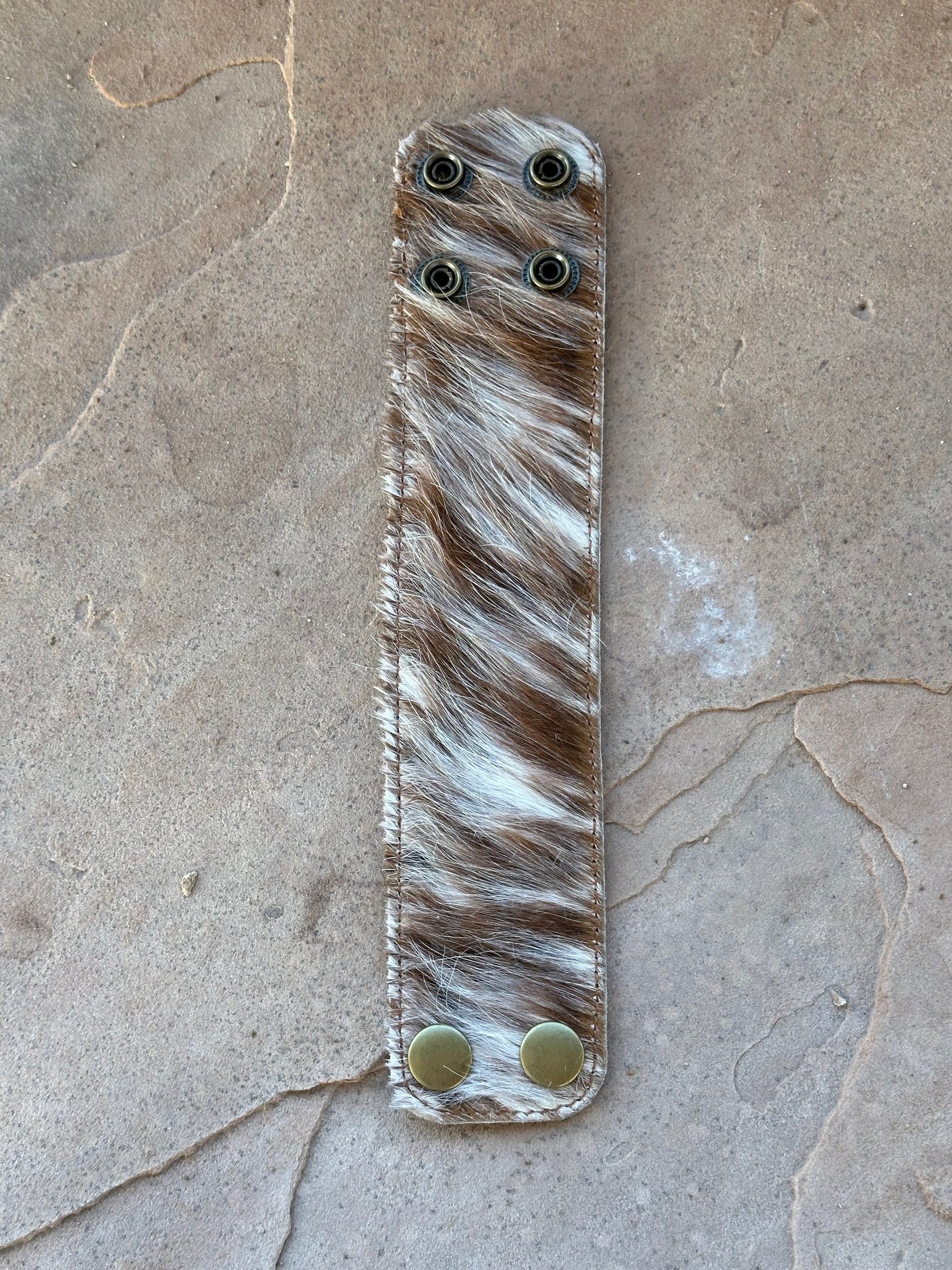 Genuine Leather & Cowhide Bracelet