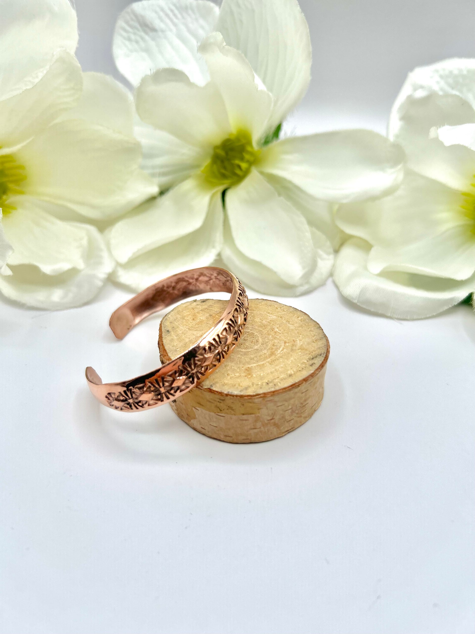 Navajo Made Copper Cuff Bracelet