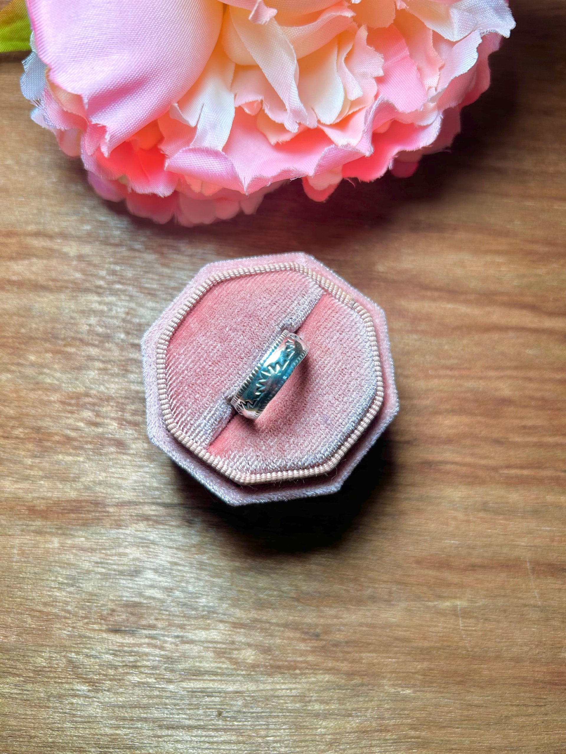 Navajo Made Sterling Silver Ring Size 5.25