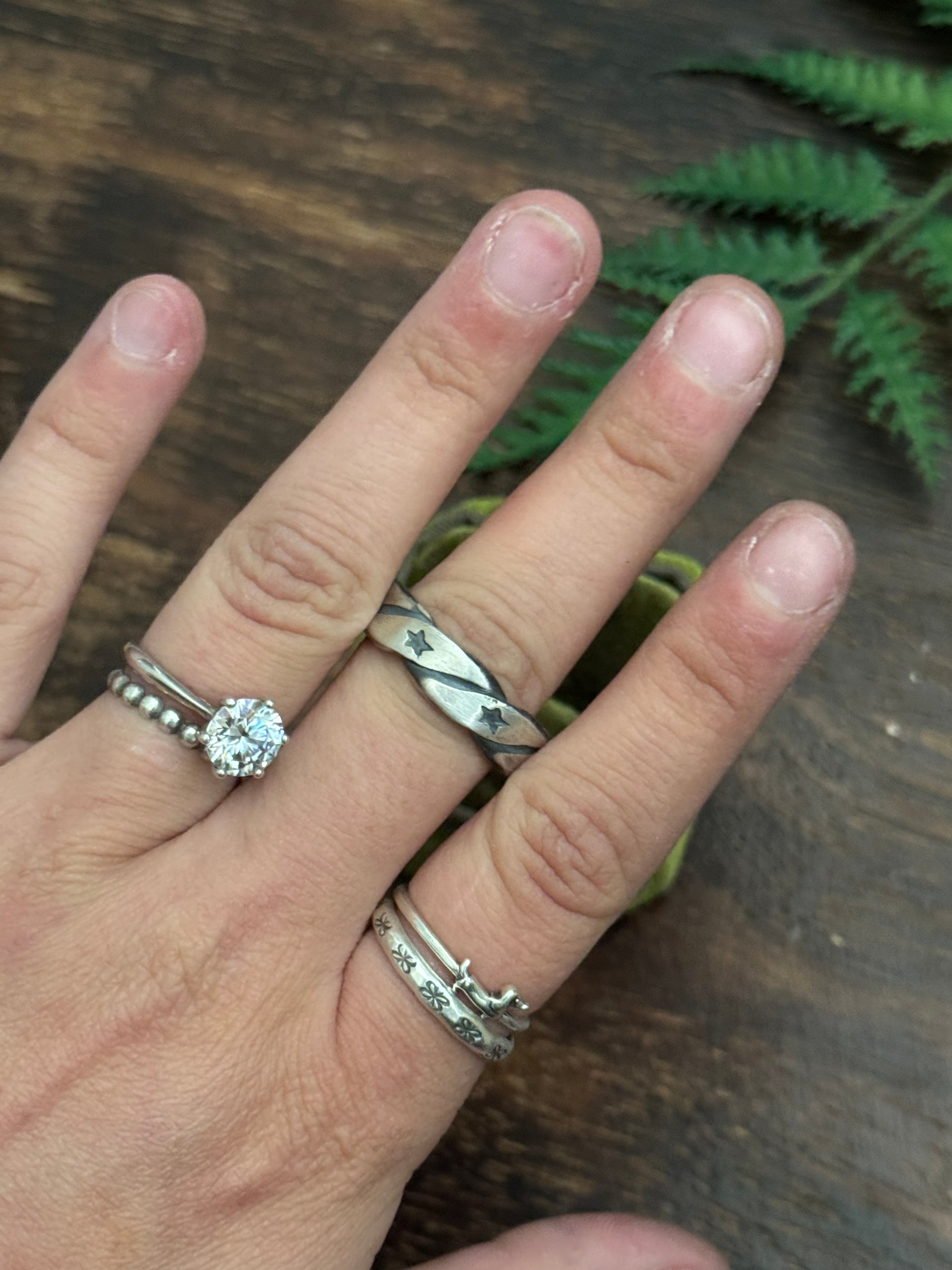 Sunshine Reeve & Sterling Silver Ring