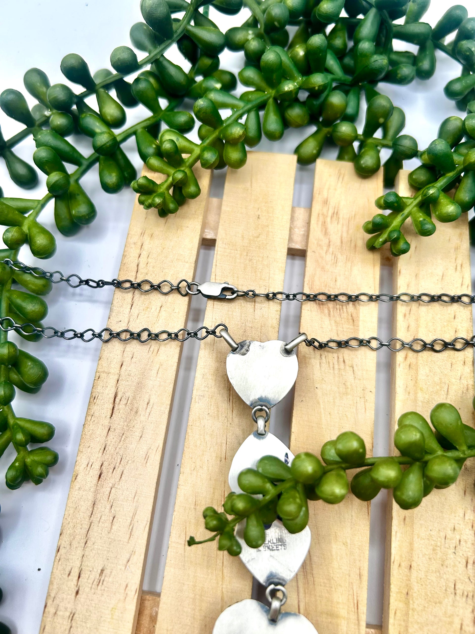 Scott Skeets Multi Stone & Sterling Silver Necklace